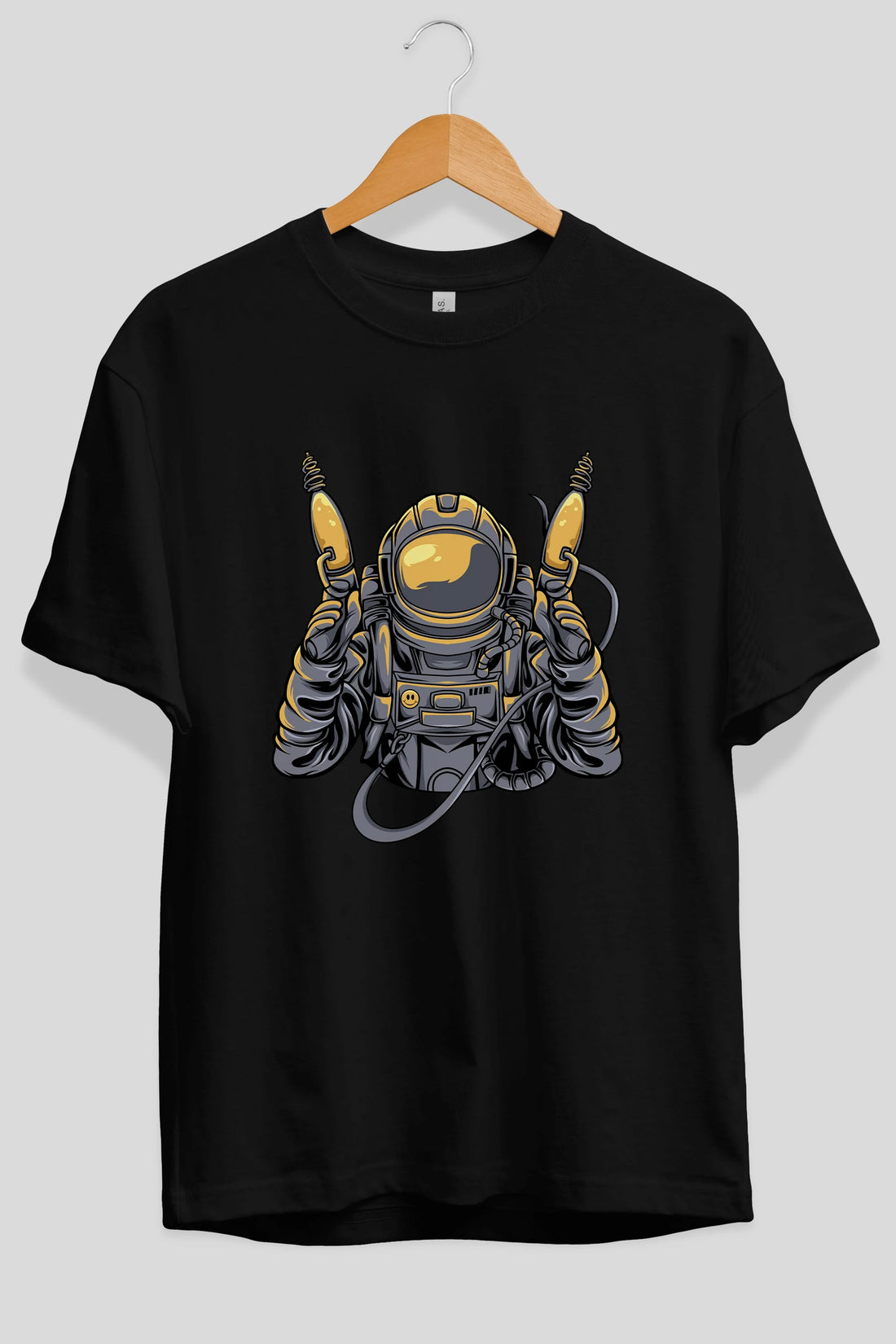 Alien Hunter Ön Baskılı Oversize t-shirt Erkek Kadın Unisex