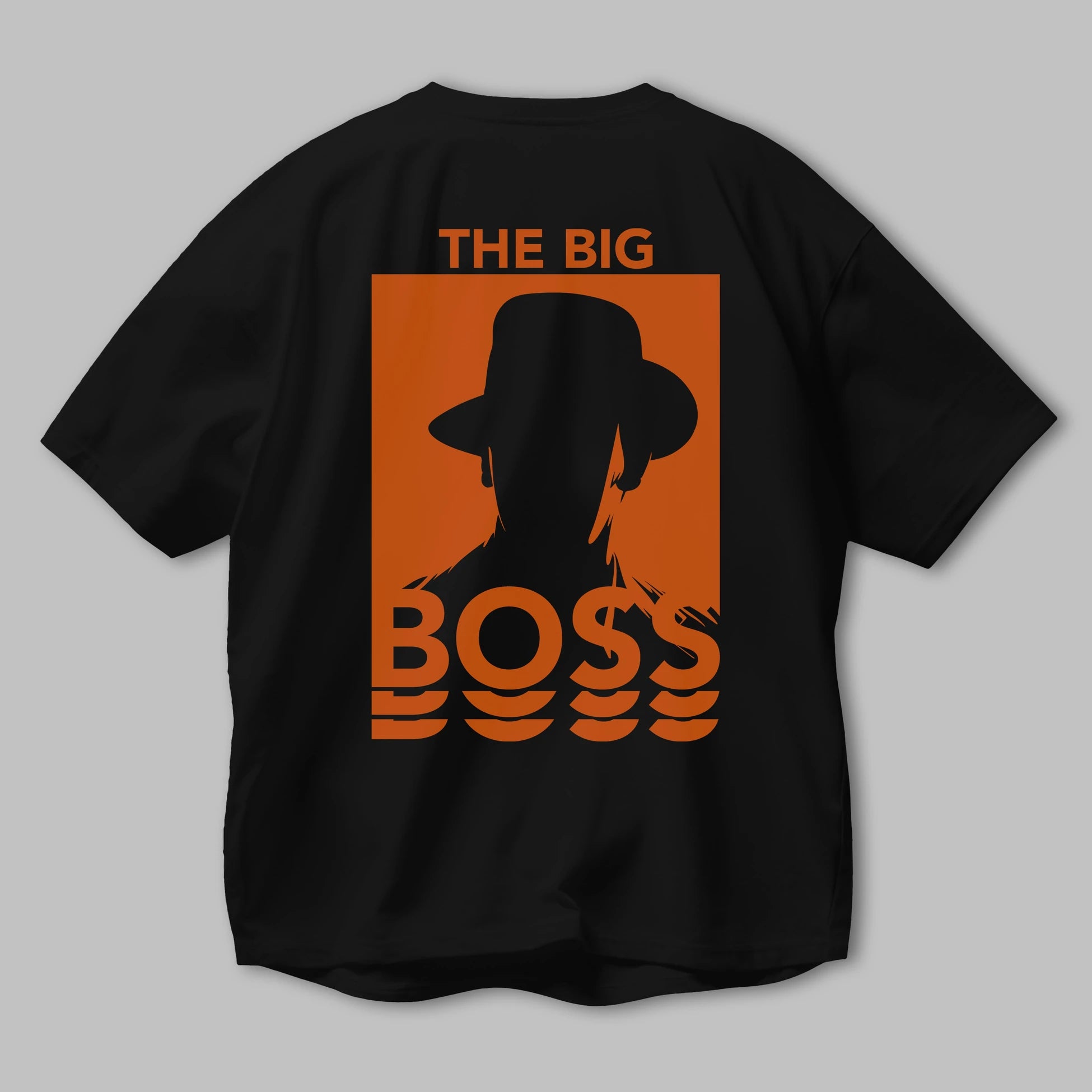 The Big Boss Arka Baskılı Oversize t-shirt Erkek Kadın Unisex