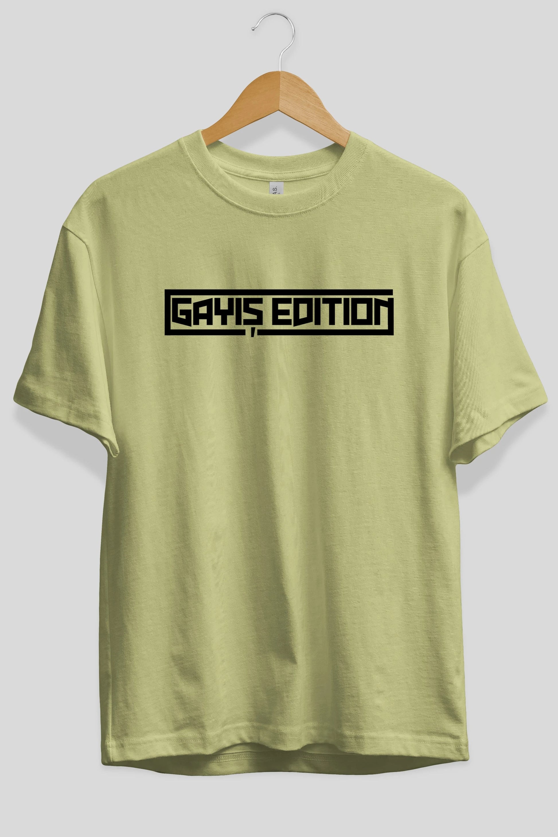 Gayış Edution Ön Baskılı Oversize t-shirt %100 pamuk Erkek Kadın Unisex