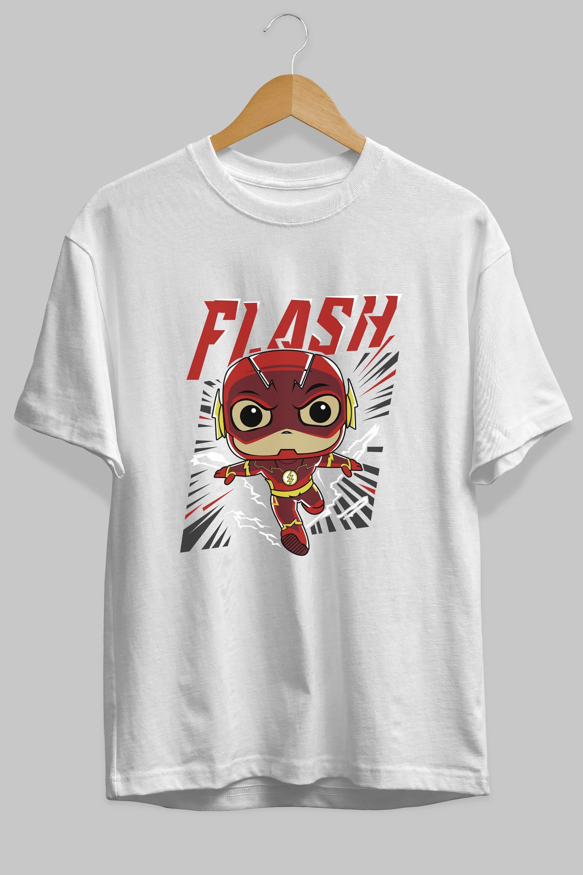 Flash Avengers (4) Ön Baskılı Oversize t-shirt Erkek Kadın Unisex %100 Pamuk Bisiklet Yaka tişort