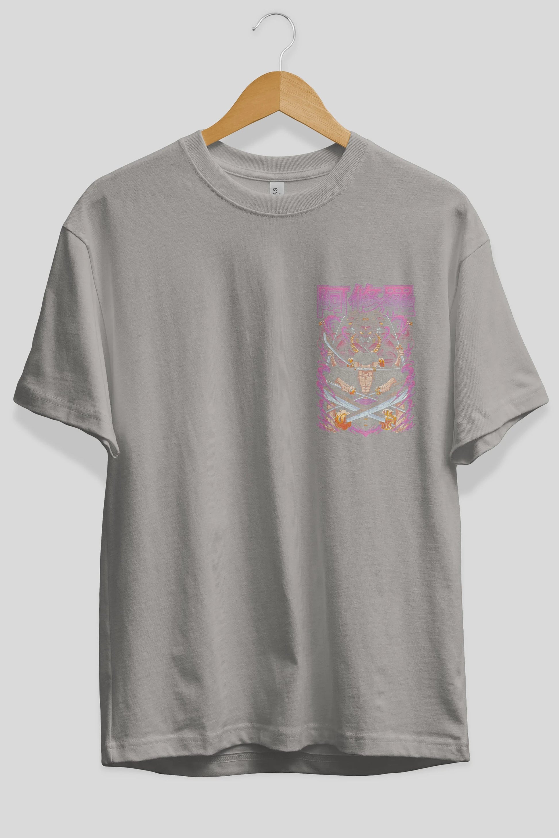 Roronoa Zoro 1 Ön Sol Baskılı Oversize t-shirt Erkek Kadın Unisex %100 Pamuk Bisiklet Yaka tişort