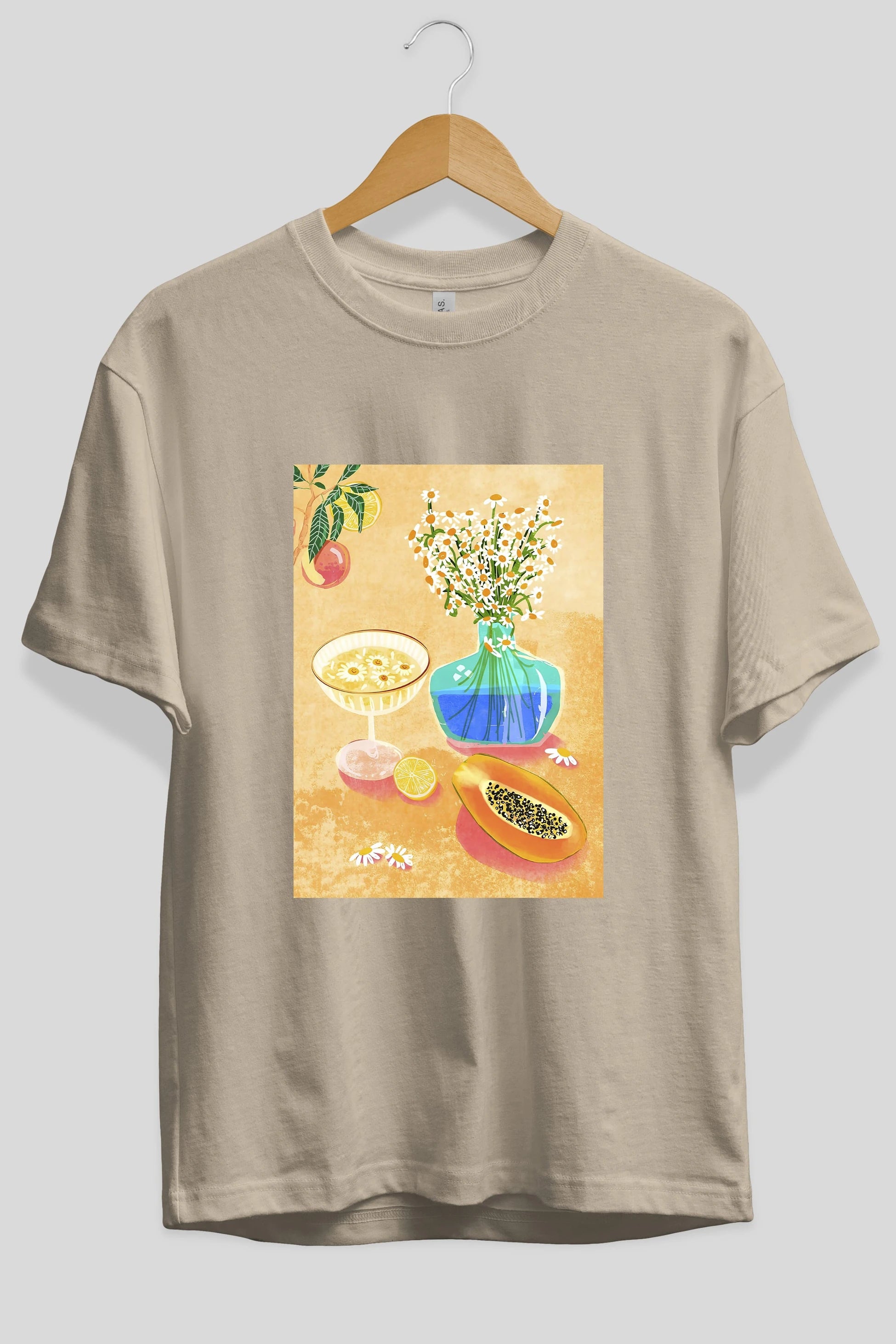 Cheers 2 Ön Baskılı Oversize t-shirt Erkek Kadın Unisex %100 Pamuk Bisiklet Yaka tişort