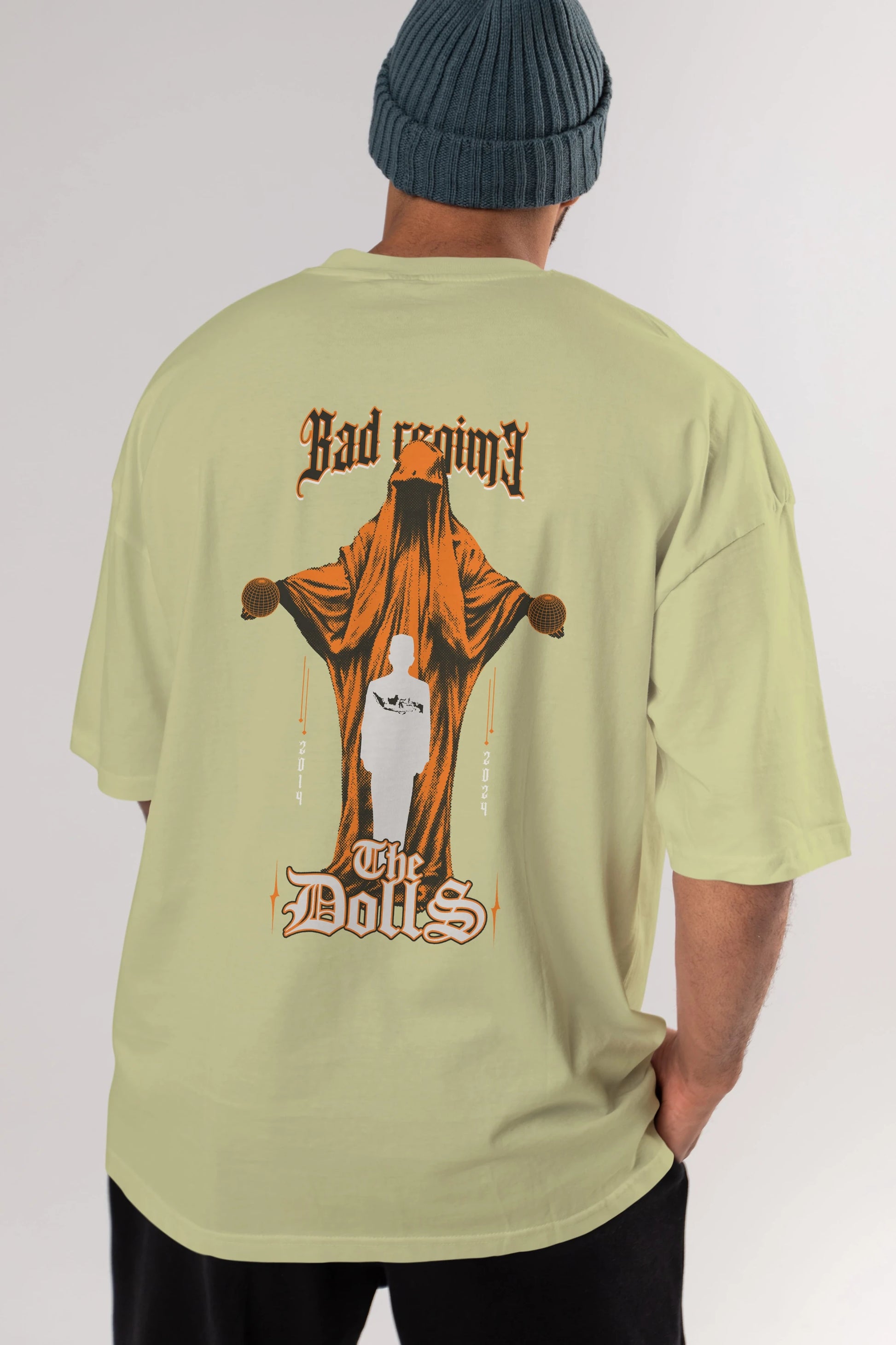 The Dolls Arka Baskılı Oversize t-shirt Erkek Kadın Unisex