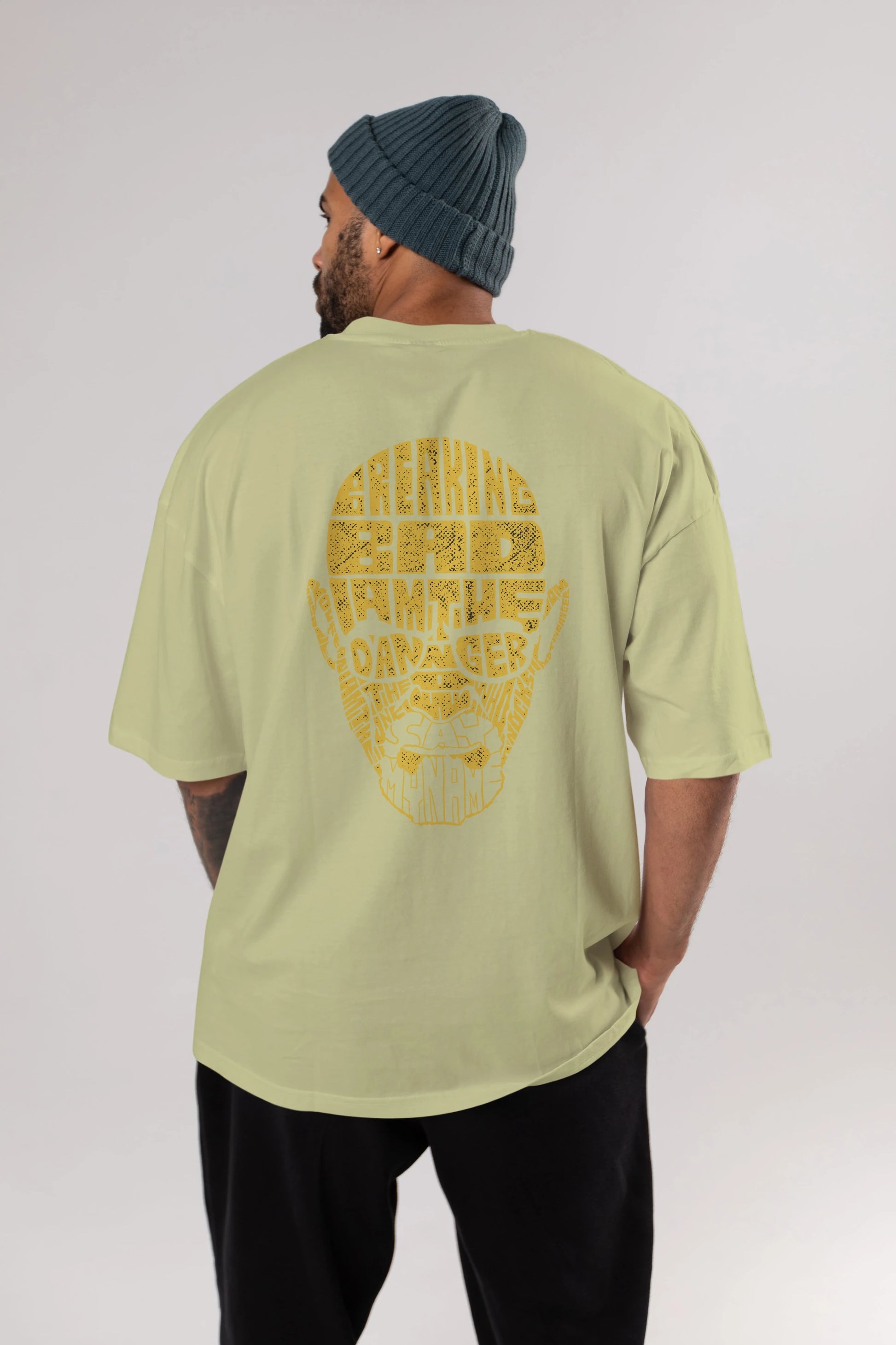 Breaking Bad Arka Baskılı Oversize t-shirt %100 pamuk Erkek Kadın Unisex