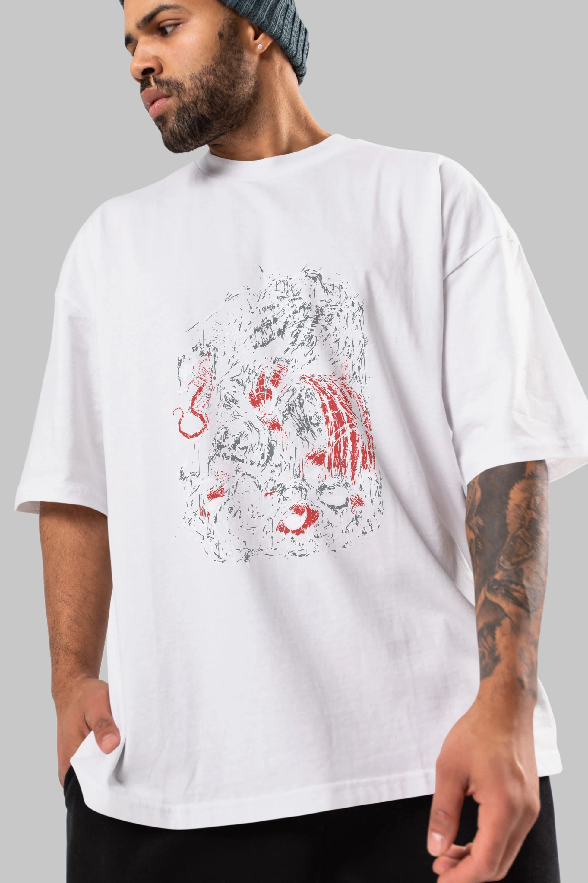 Venom (14) Ön Baskılı Oversize t-shirt Erkek Kadın Unisex %100 Pamuk Bisiklet Yaka tişort