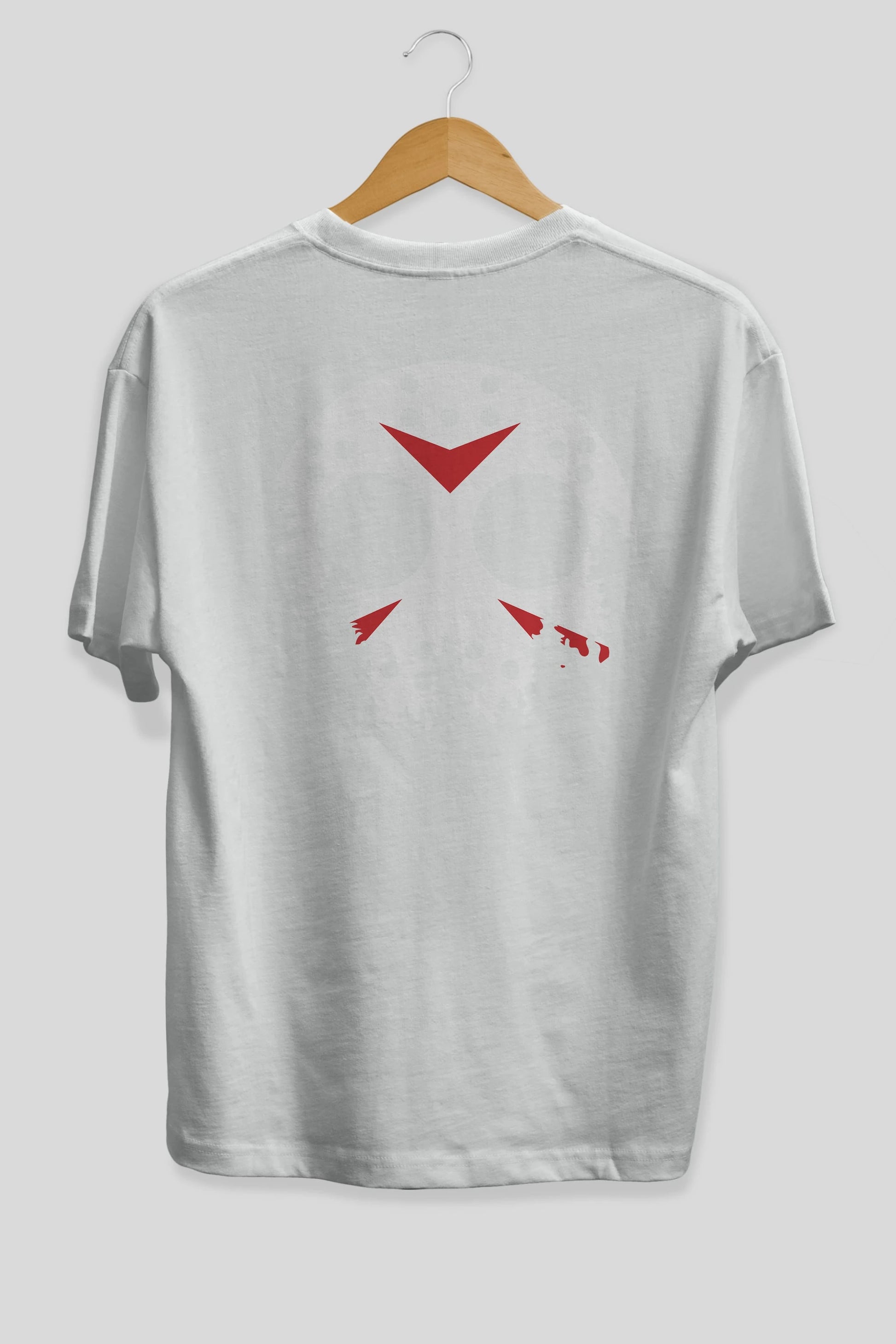 Jason Moon Arka Baskılı Oversize t-shirt %100 pamuk Erkek Kadın Unisex