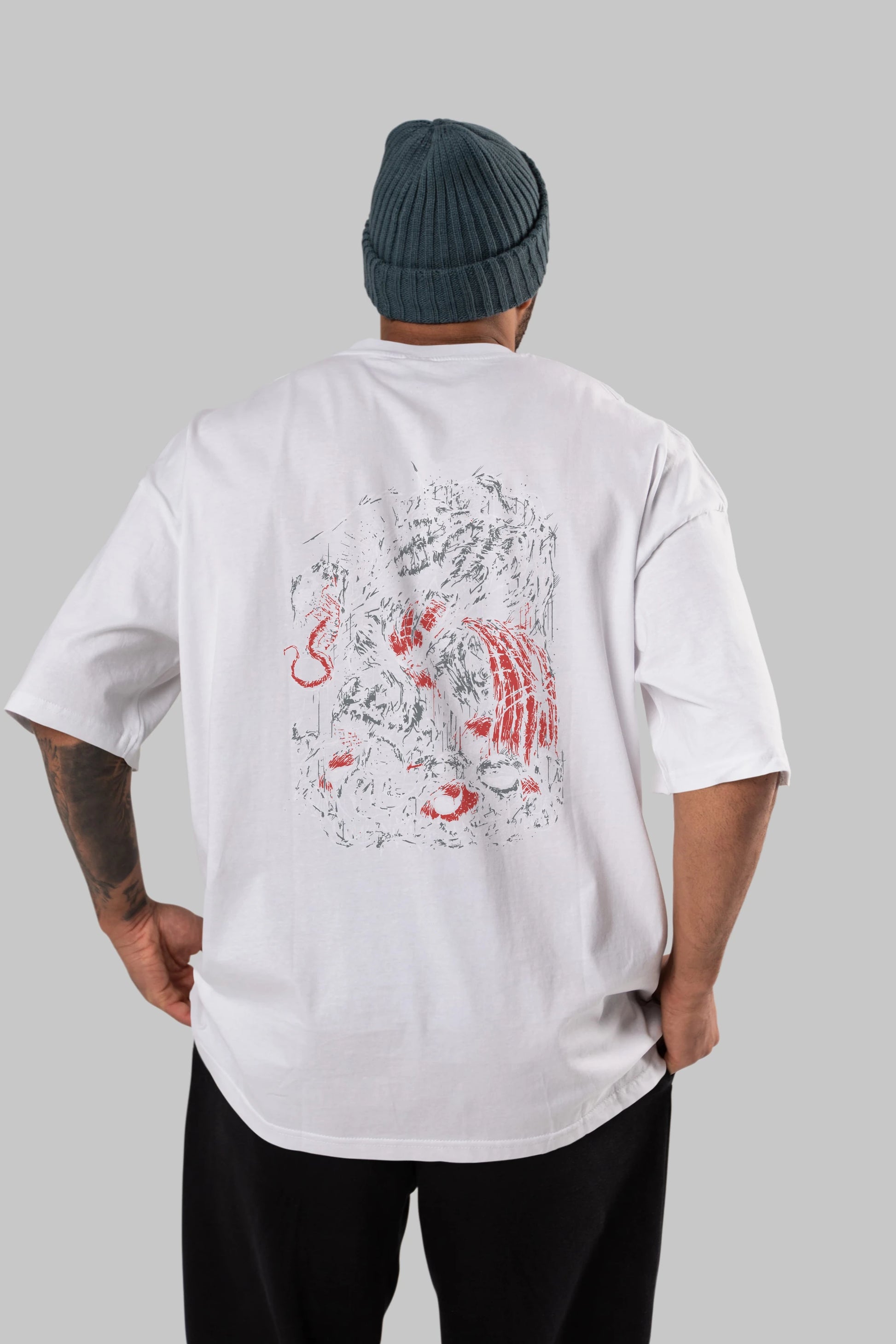 Venom (14) Arka Baskılı Oversize t-shirt Erkek Kadın Unisex %100 Pamuk Bisiklet Yaka tişort