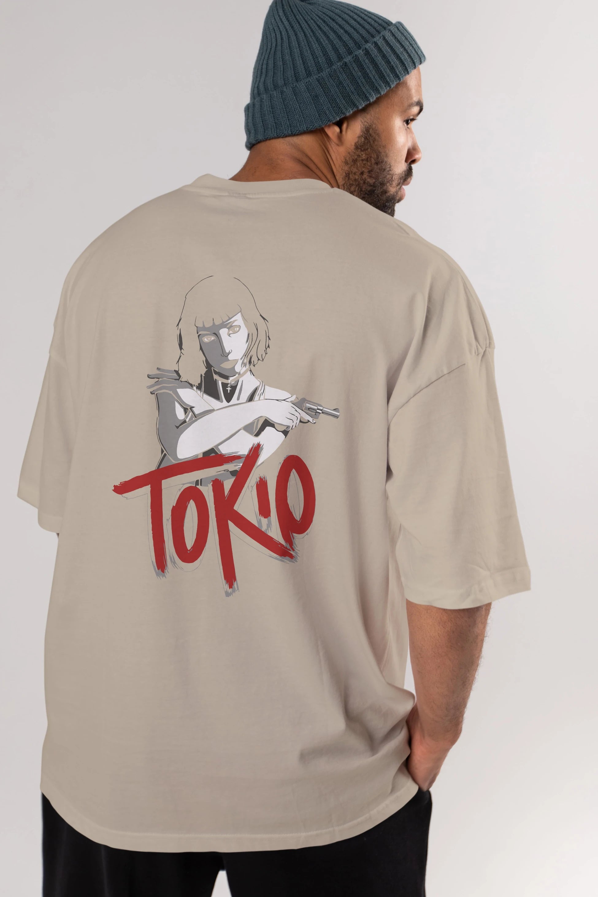 La Casa De Papel (10) Arka Baskılı Oversize t-shirt Erkek Kadın Unisex %100 Pamuk Bisiklet Yaka tişort