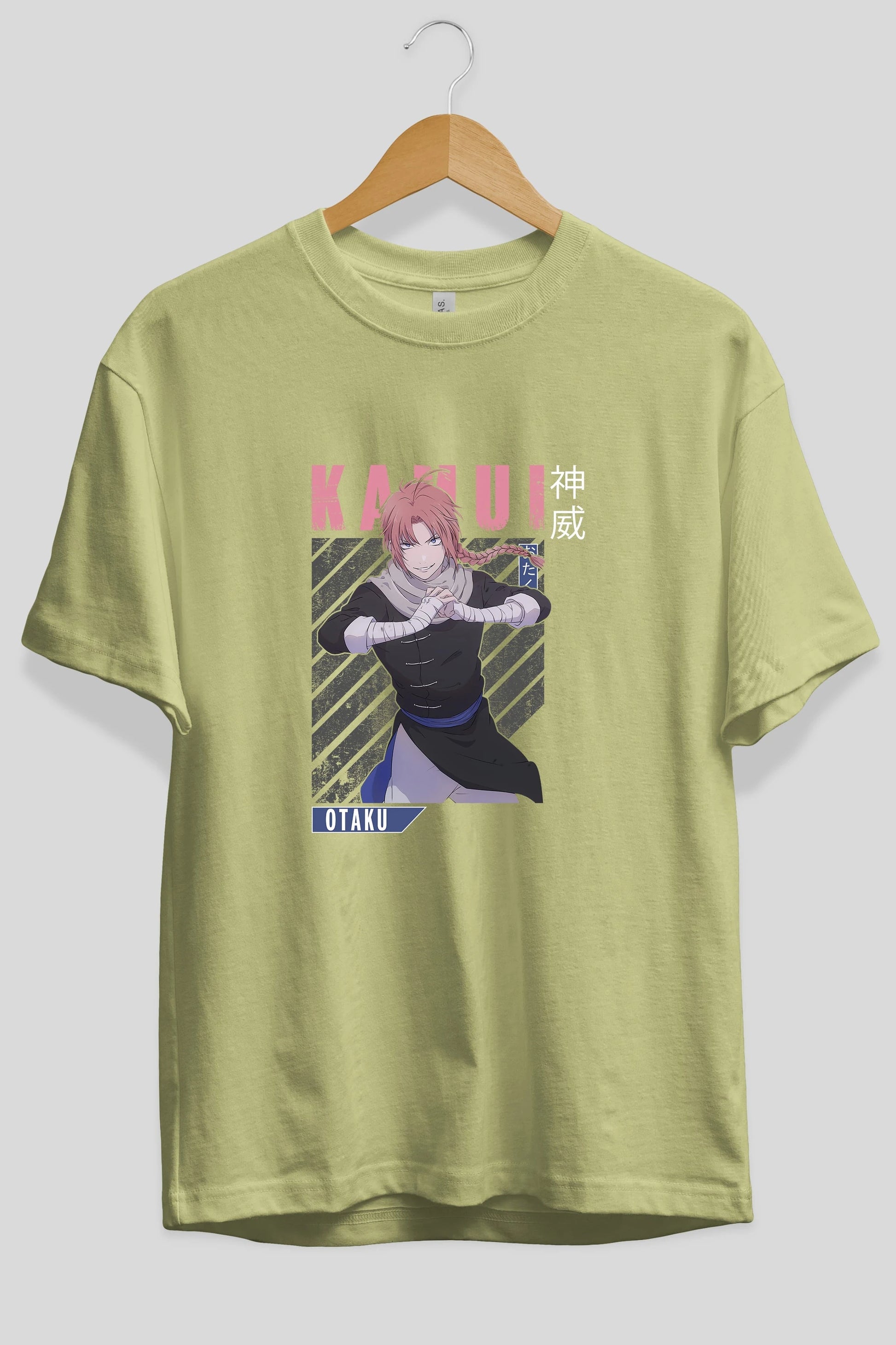 Kamui GINTAMA Anime Ön Baskılı Oversize t-shirt %100 pamuk Erkek Kadın Unisex