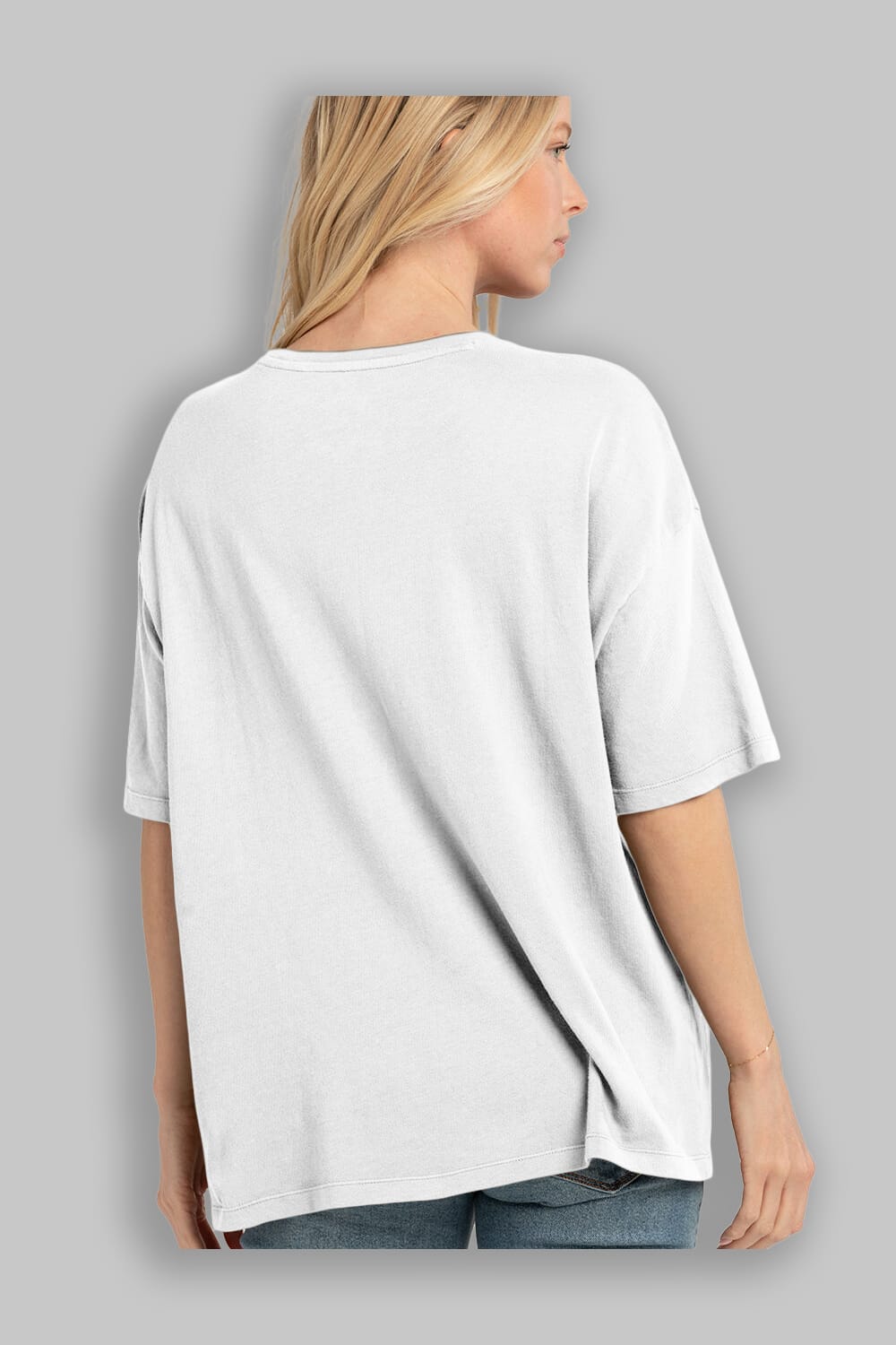Arka Baskılı T-shirt
