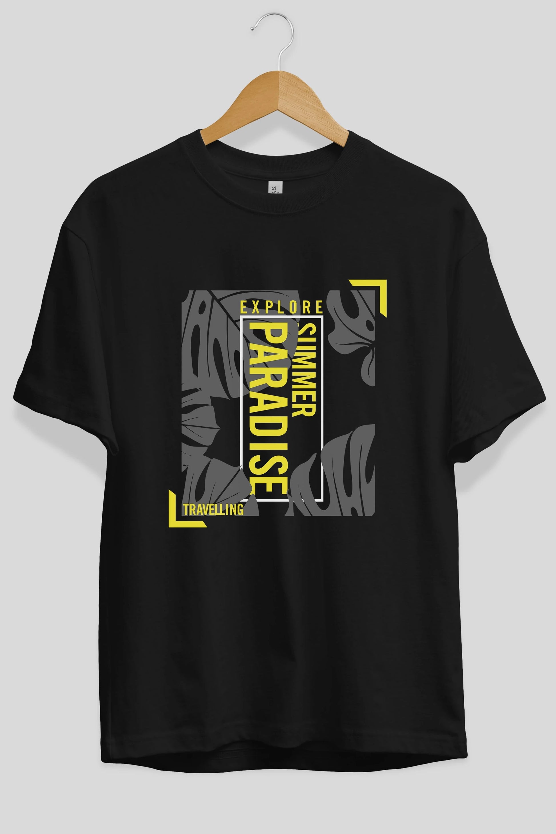 Explore Summer Ön Baskılı Oversize t-shirt Erkek Kadın Unisex