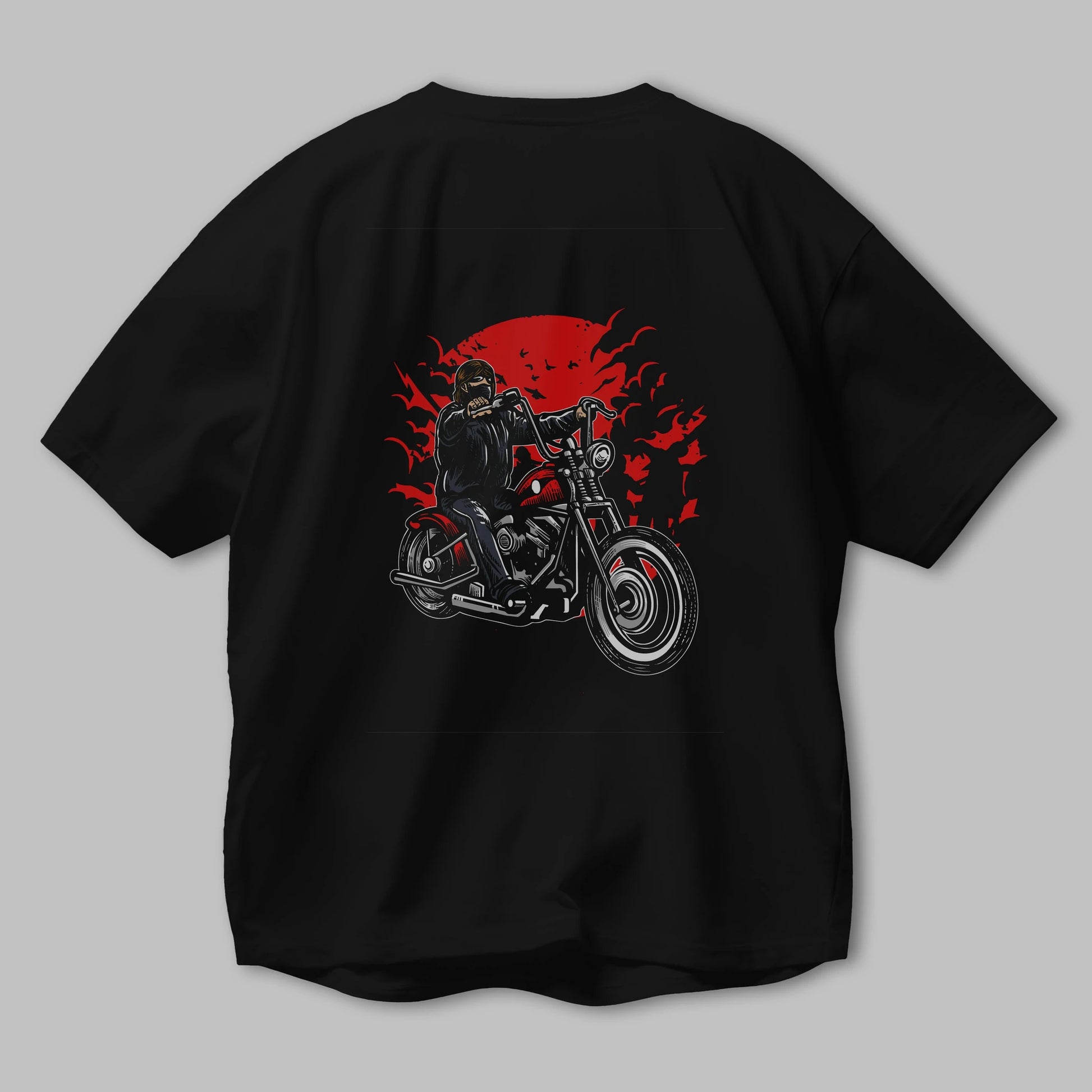 Zombie Slayer Arka Baskılı Oversize t-shirt Erkek Kadın Unisex %100 Pamuk