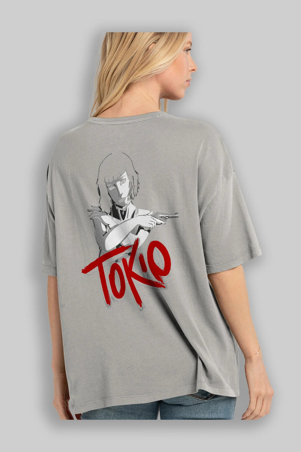 La Casa De Papel (10) Arka Baskılı Oversize t-shirt Erkek Kadın Unisex %100 Pamuk Bisiklet Yaka tişort