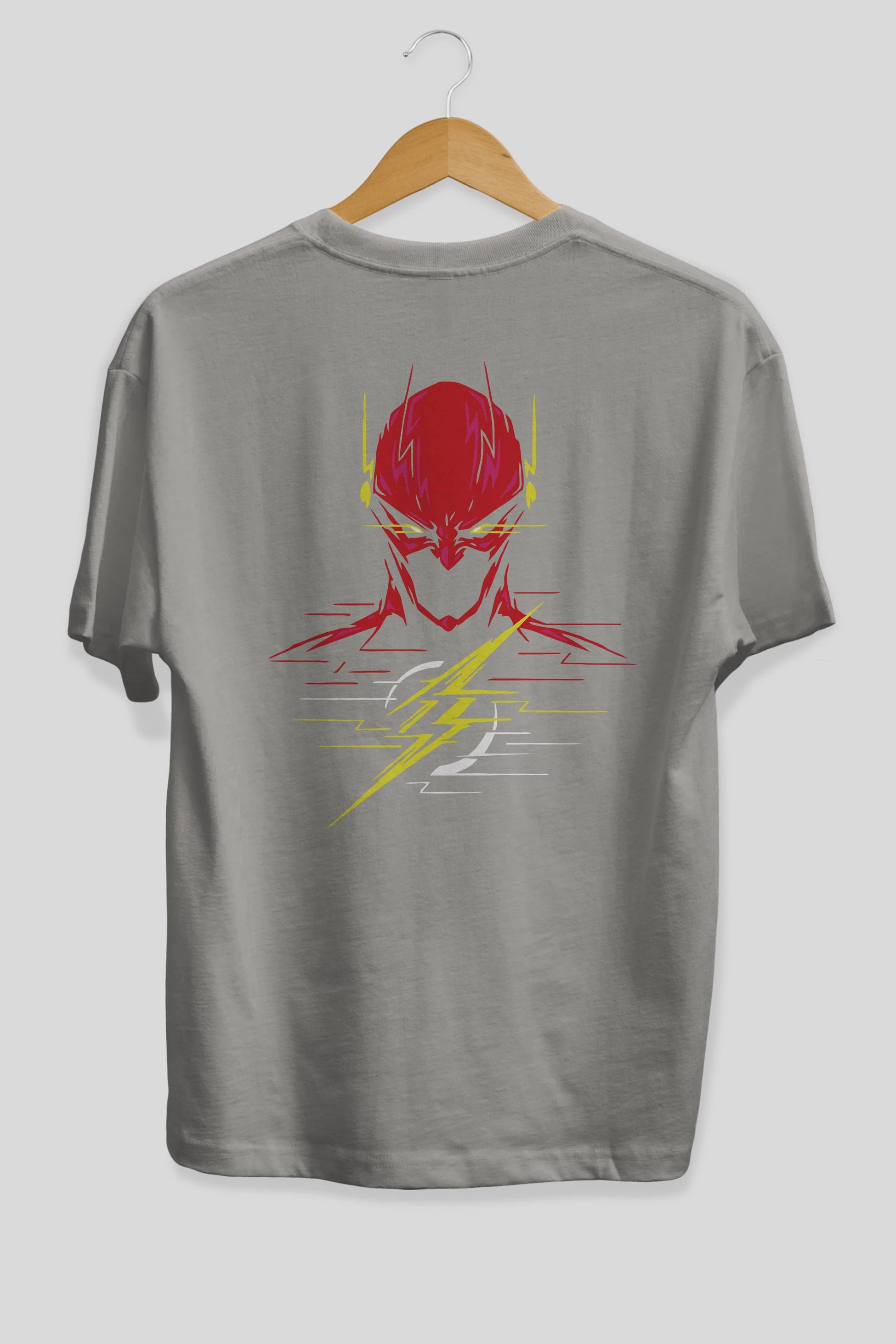 Flash Avengers (2) Arka Baskılı Oversize t-shirt Erkek Kadın Unisex %100 Pamuk Bisiklet Yaka tişort