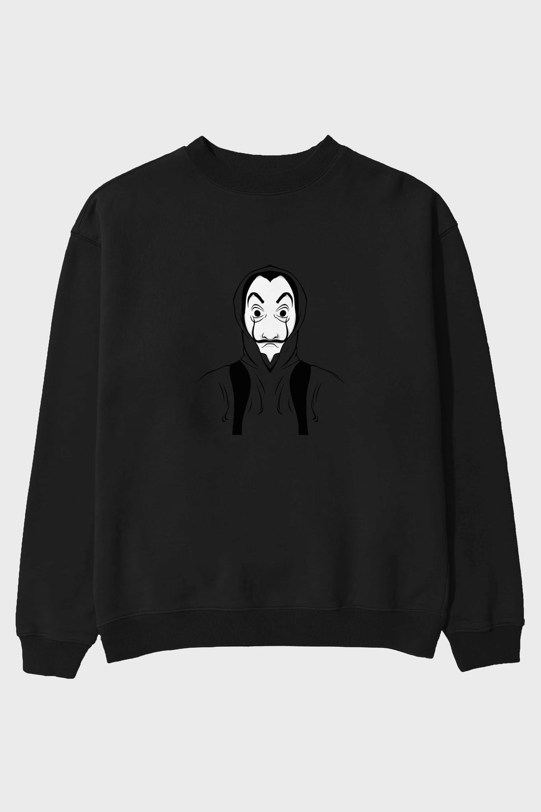 La Casa De Papel (7) Ön Baskılı Oversize Sweatshirt Erkek Kadın Unisex