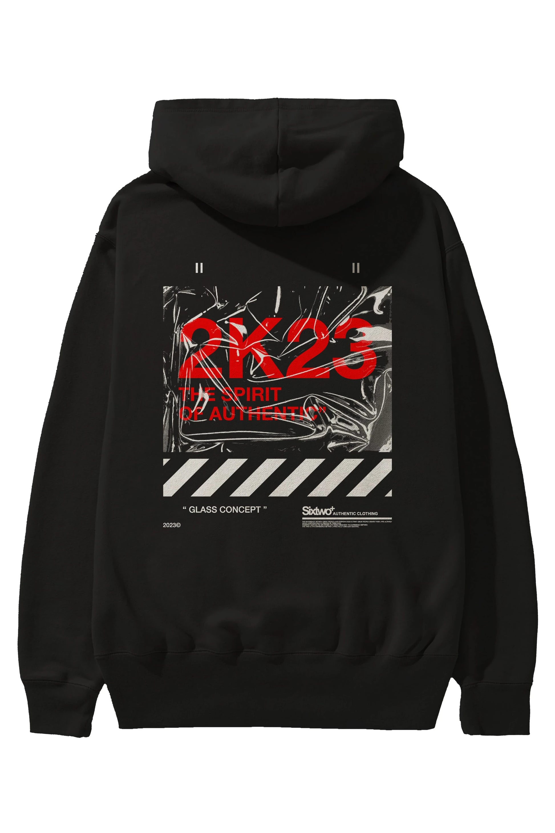 The Spirit Arka Baskılı Hoodie Oversize Kapüşonlu Sweatshirt Erkek Kadın Unisex