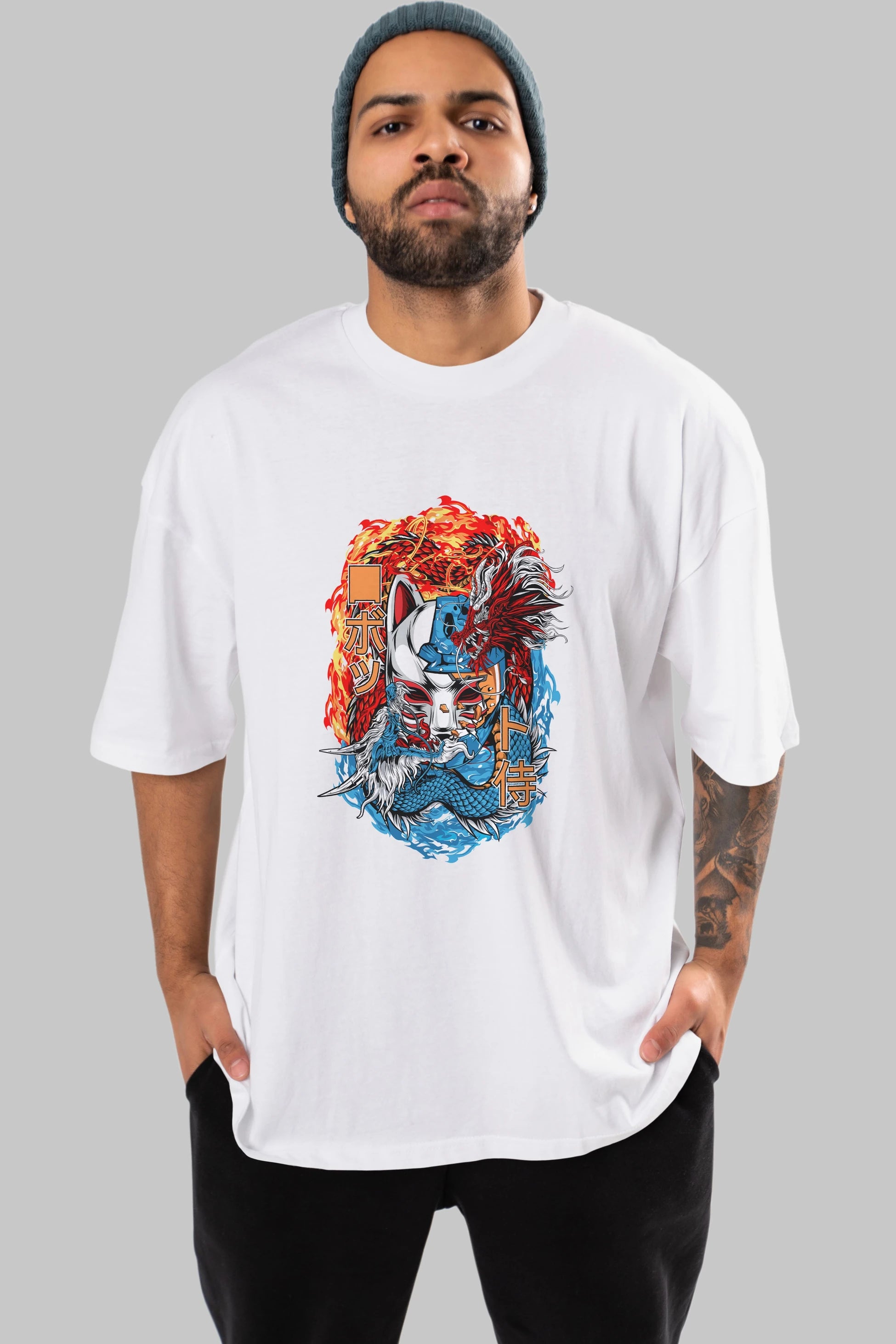ONE PIECE (7) Anime Ön Baskılı Oversize t-shirt %100 pamuk Erkek Kadın Unisex