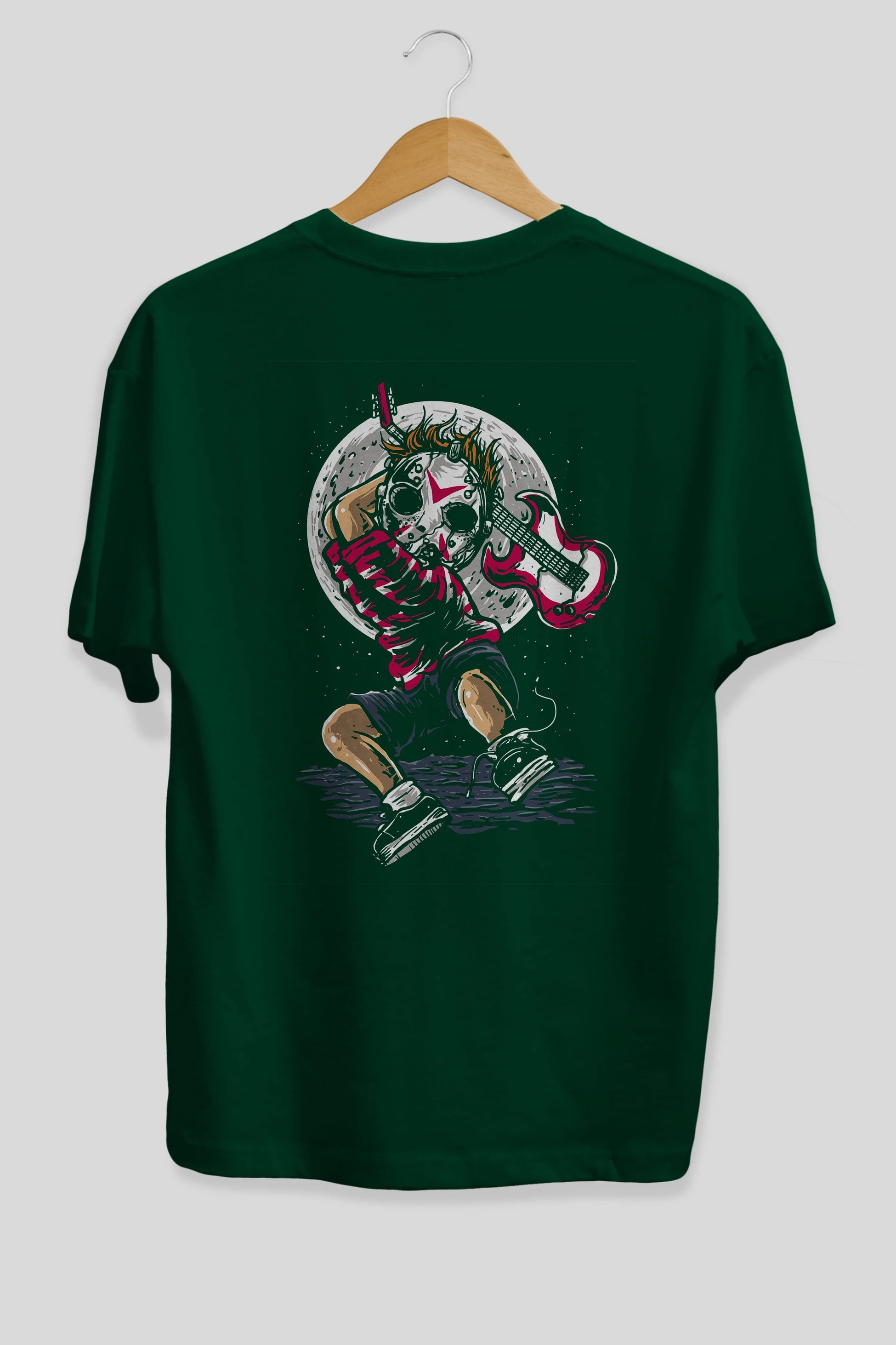 Break The Noise Arka Baskılı Oversize t-shirt Erkek Kadın Unisex %100 Pamuk
