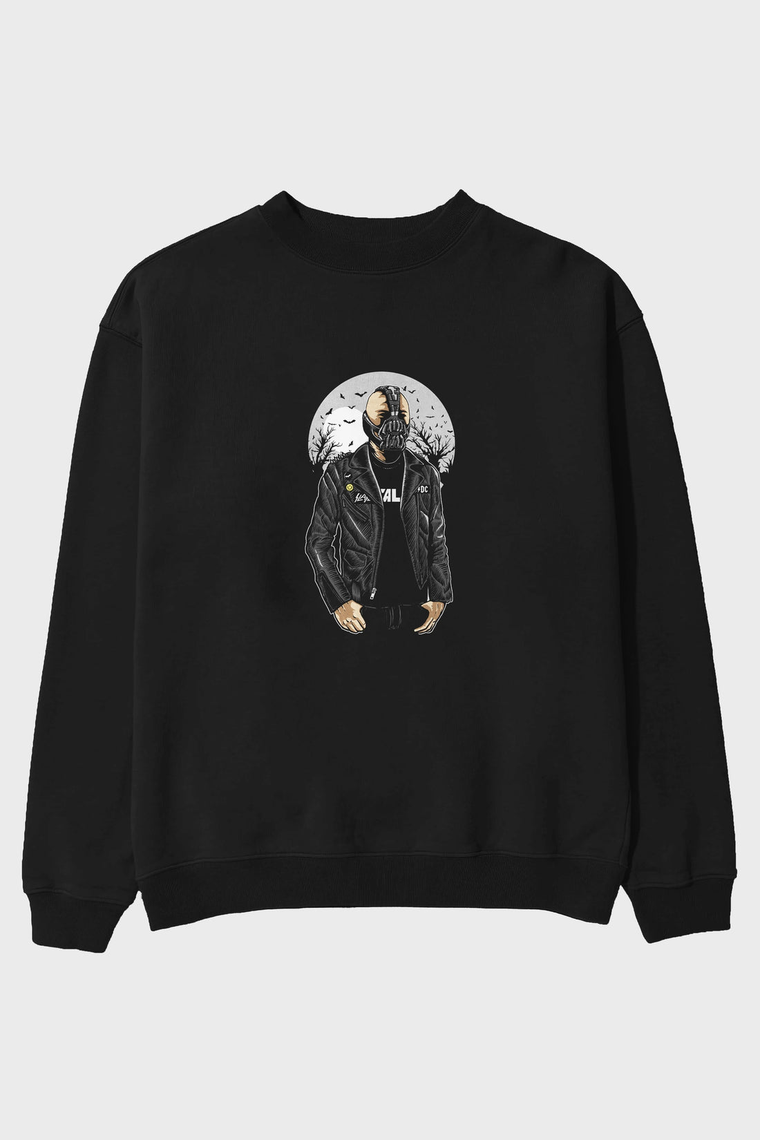 Bane Ön Baskılı Oversize Sweatshirt Erkek Kadın Unisex