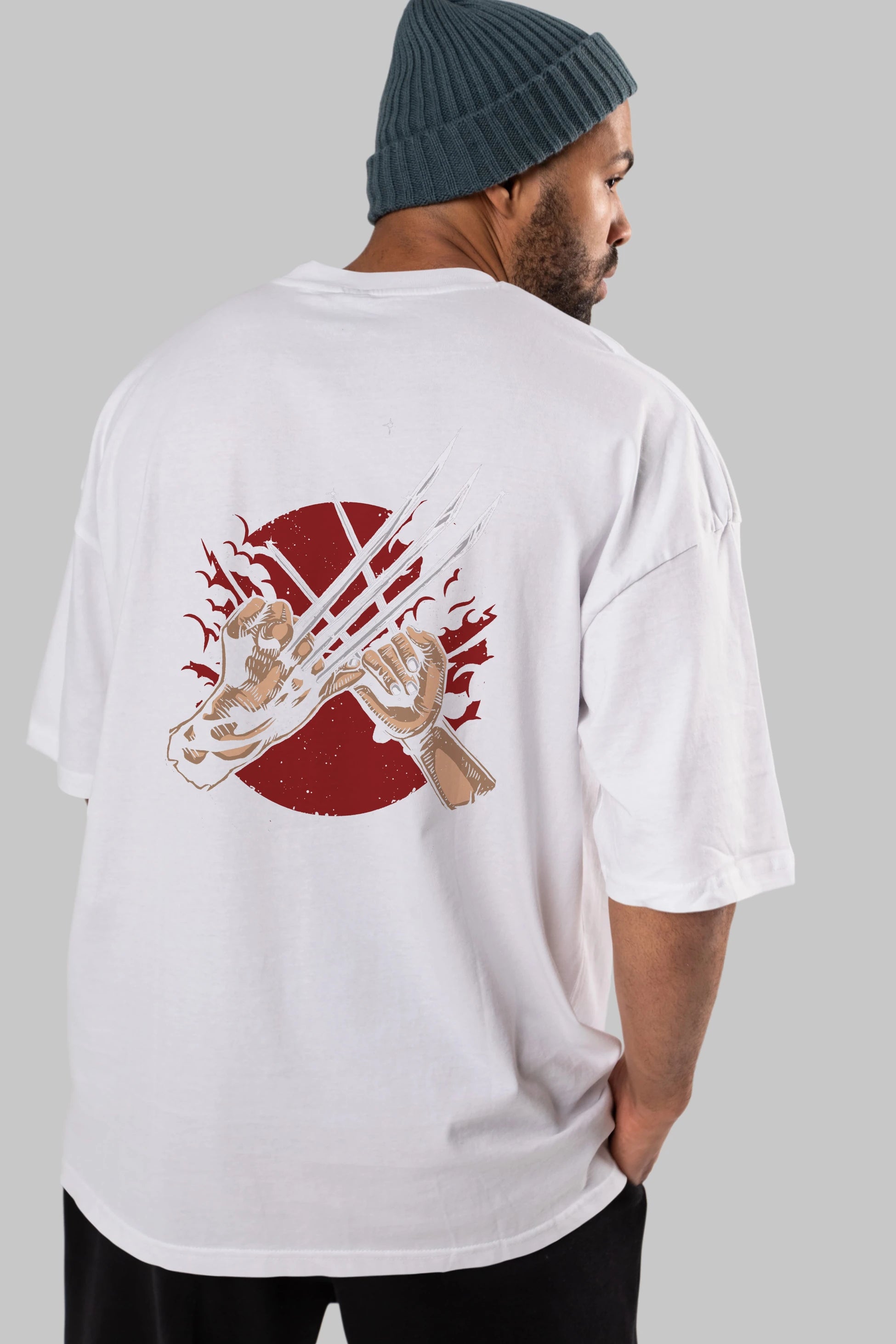 Like Father Like Daughter Arka Baskılı Oversize t-shirt Erkek Kadın Unisex %100 Pamuk