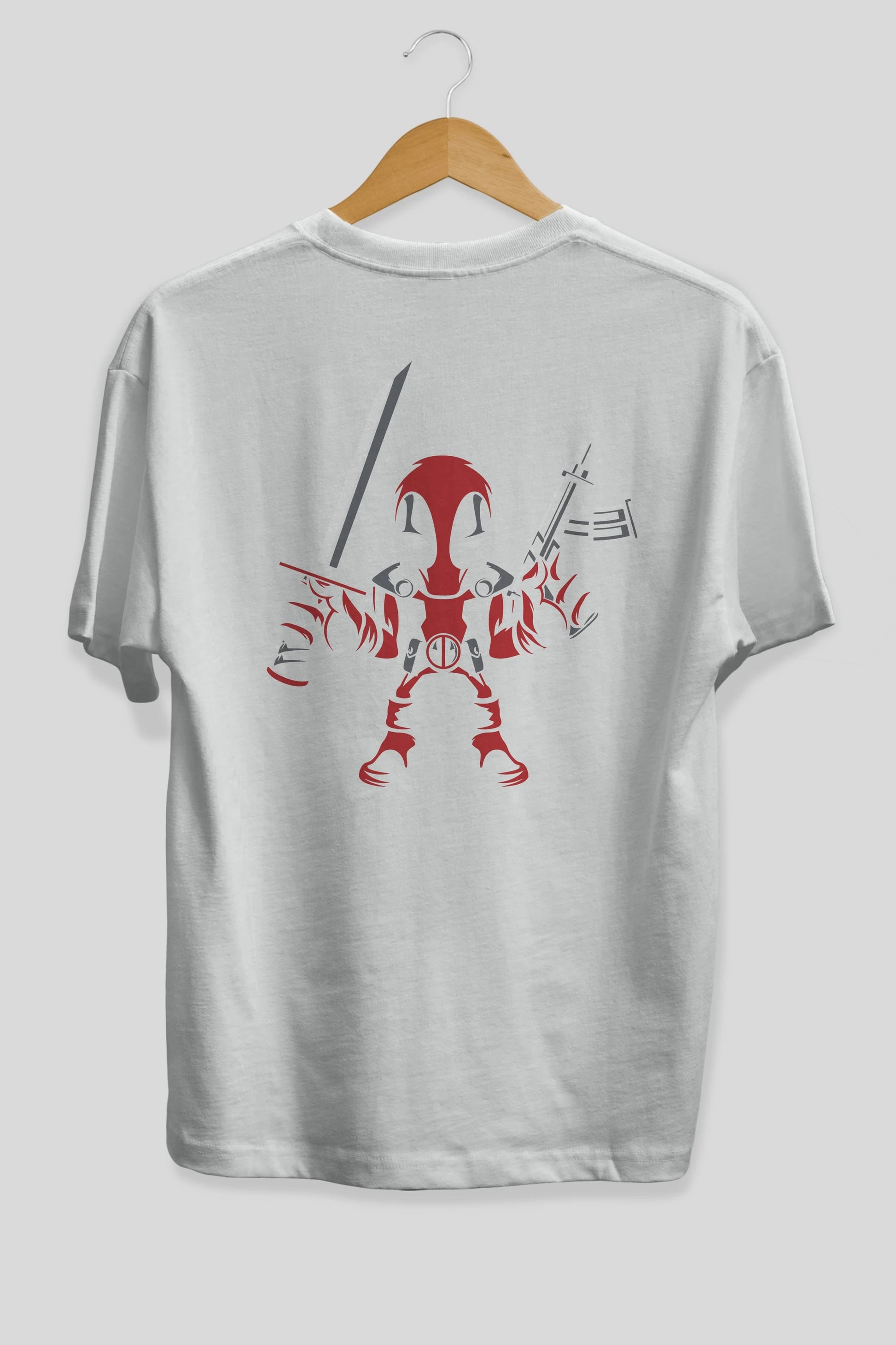 Deadpool (11) Arka Baskılı Oversize t-shirt Erkek Kadın Unisex %100 Pamuk Bisiklet Yaka tişort
