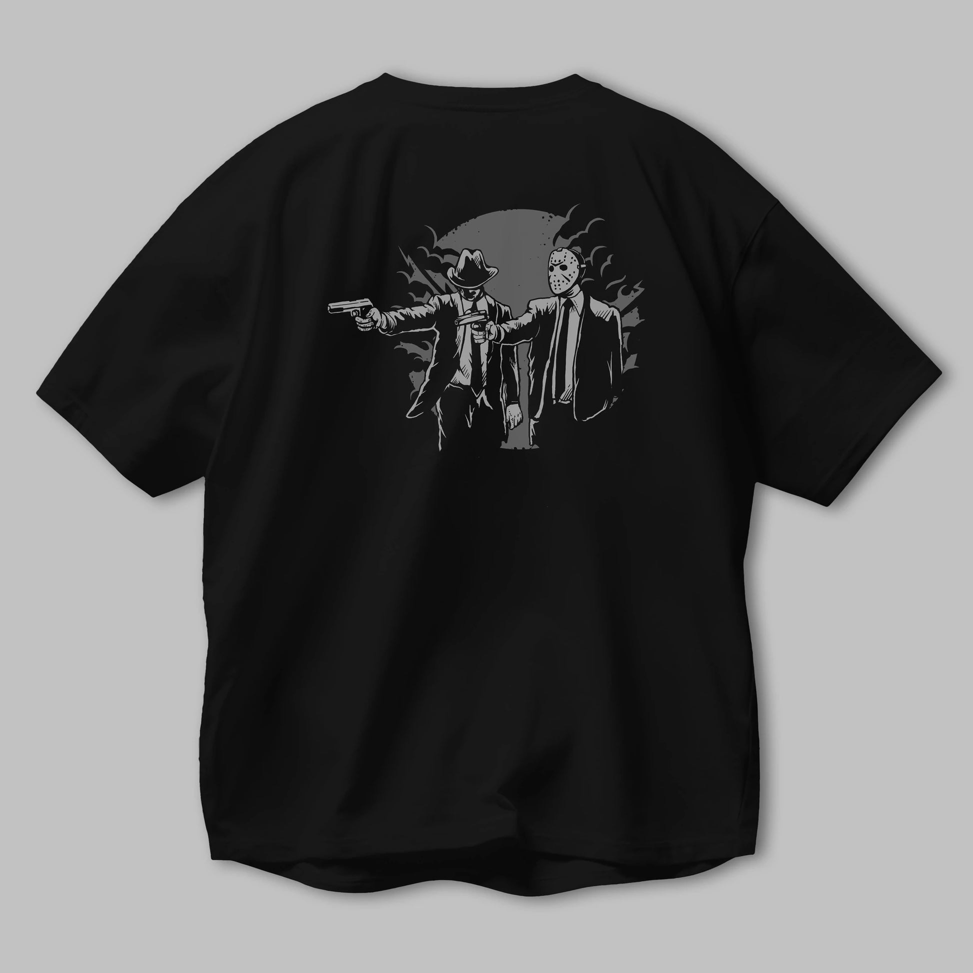 Pulp Killer Arka Baskılı Oversize t-shirt Erkek Kadın Unisex %100 Pamuk
