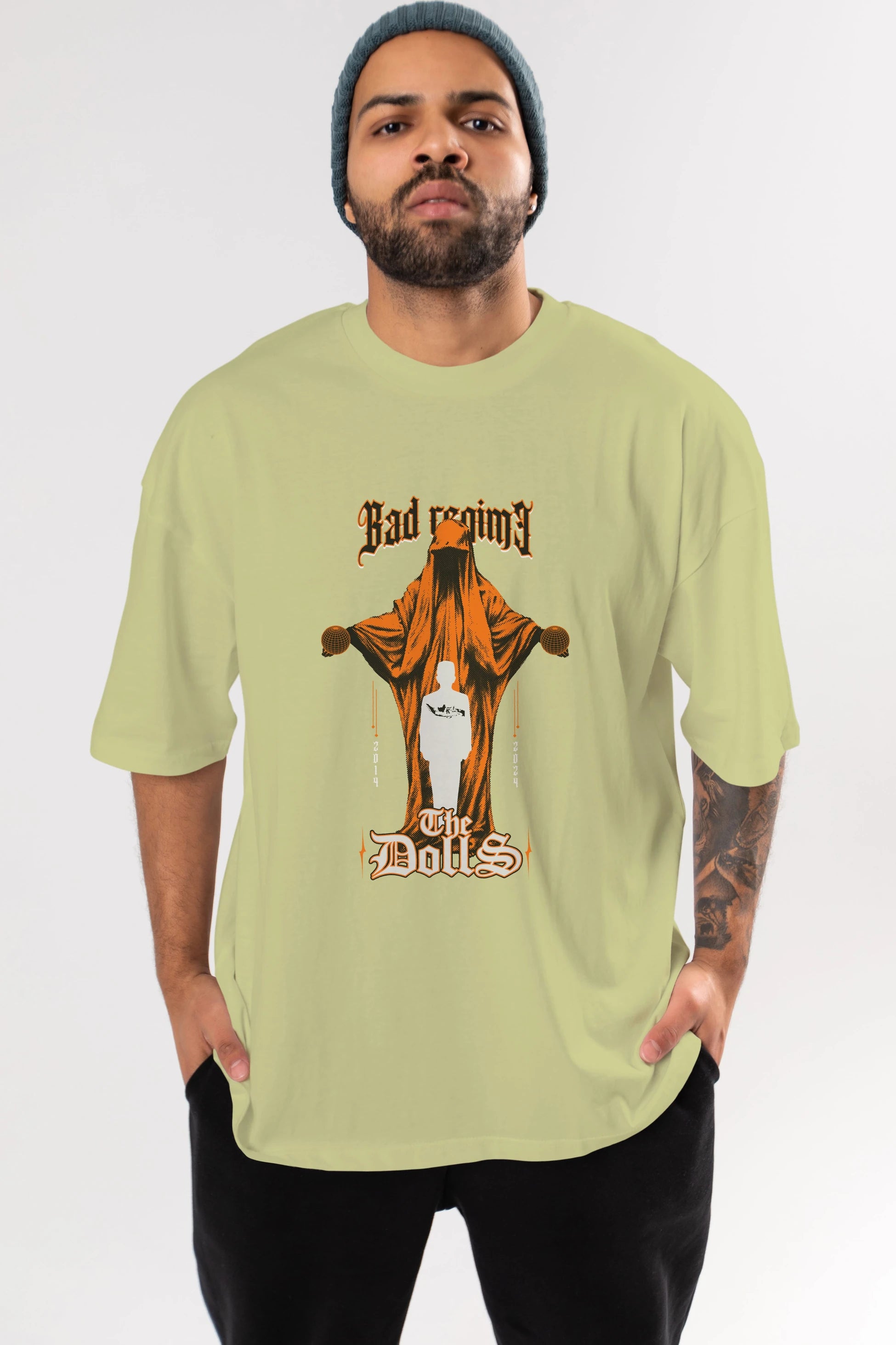 The Dolls Ön Baskılı Oversize t-shirt Erkek Kadın Unisex