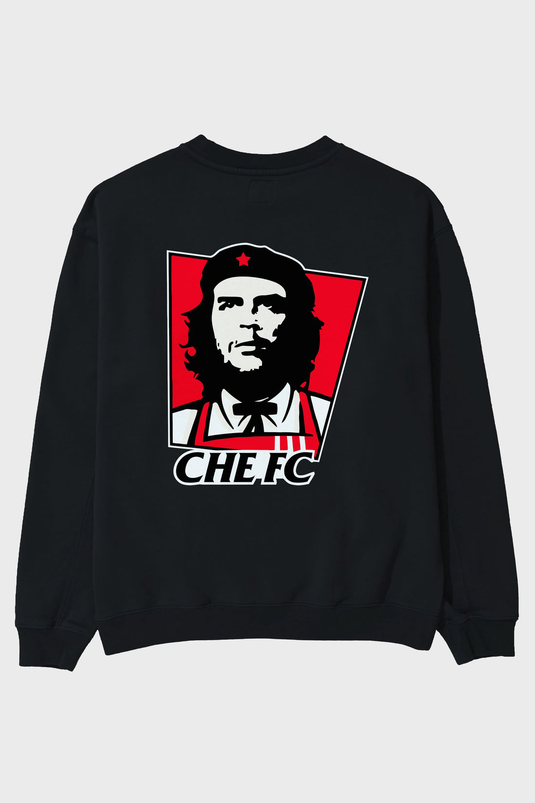 Che FC Arka Baskılı Oversize Sweatshirt Erkek Kadın Unisex