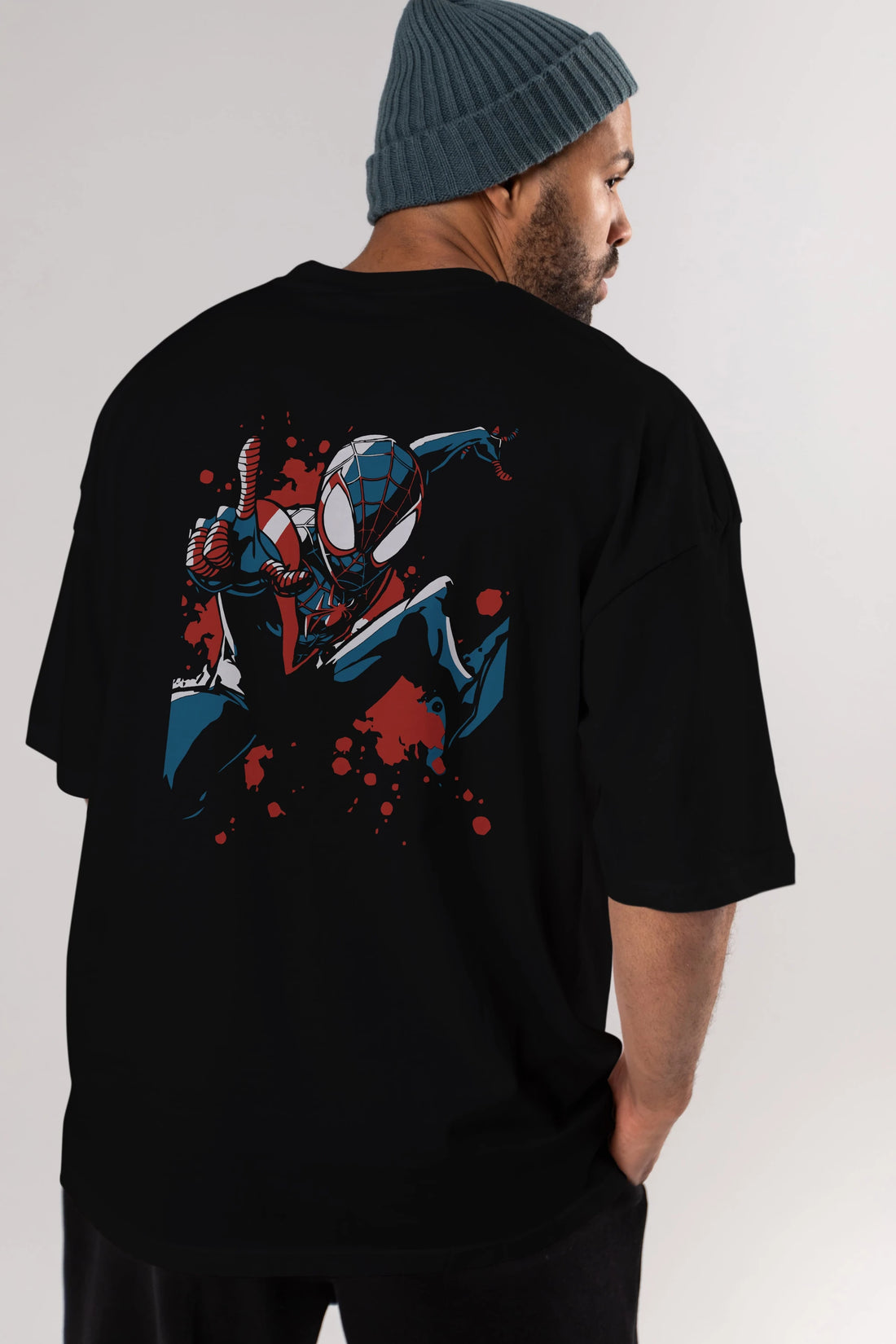 Venom (21) Arka Baskılı Oversize t-shirt Erkek Kadın Unisex %100 Pamuk Bisiklet Yaka tişort