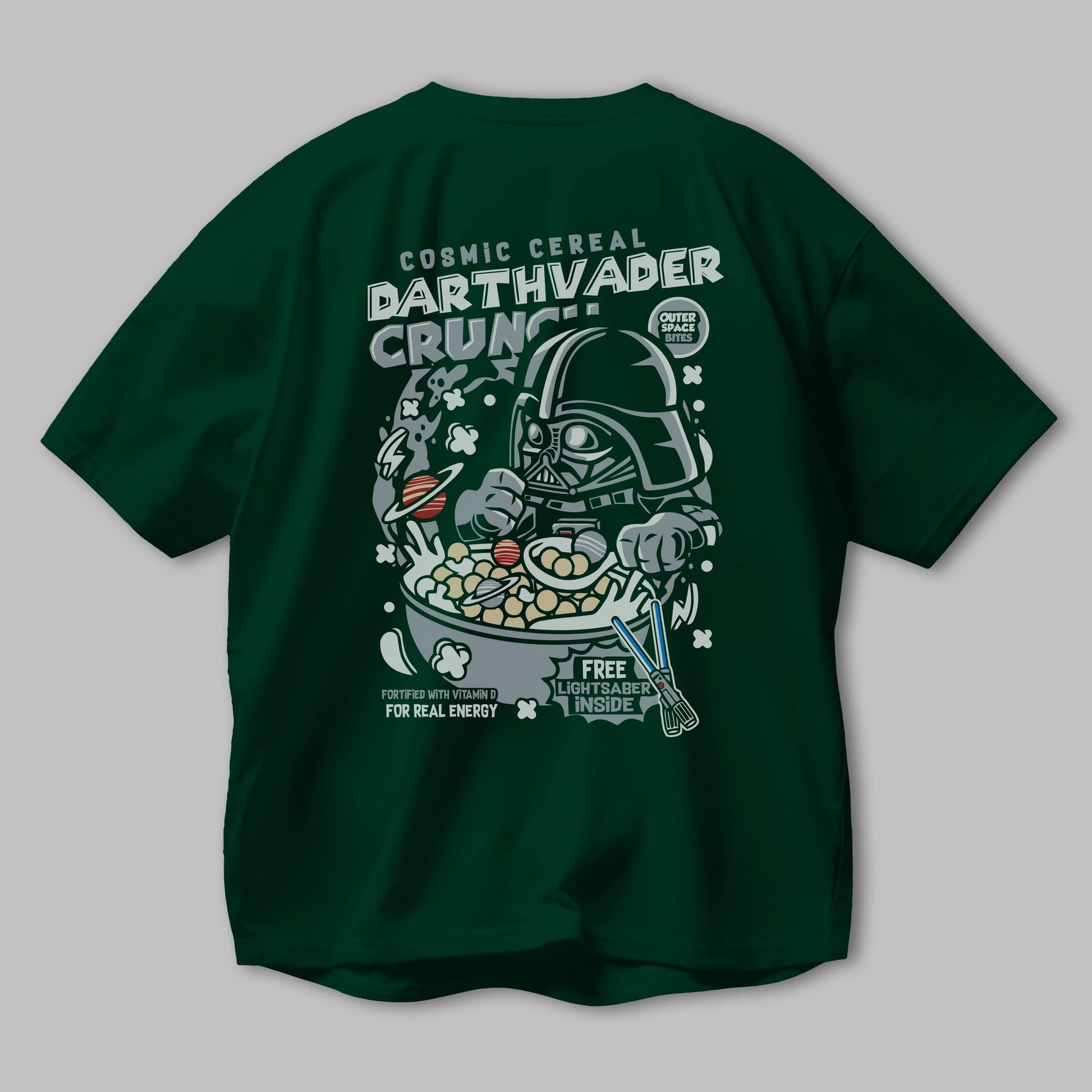 Darth Vader (2) Arka Baskılı Oversize t-shirt Erkek Kadın Unisex %100 Pamuk Bisiklet Yaka tişort
