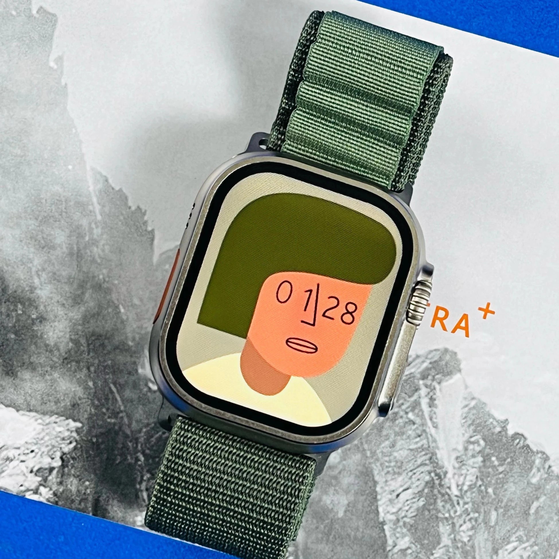 Watch 8 Ultra Safir Plus ( Pusulalı ) + Alpine Kordon Hediyeli