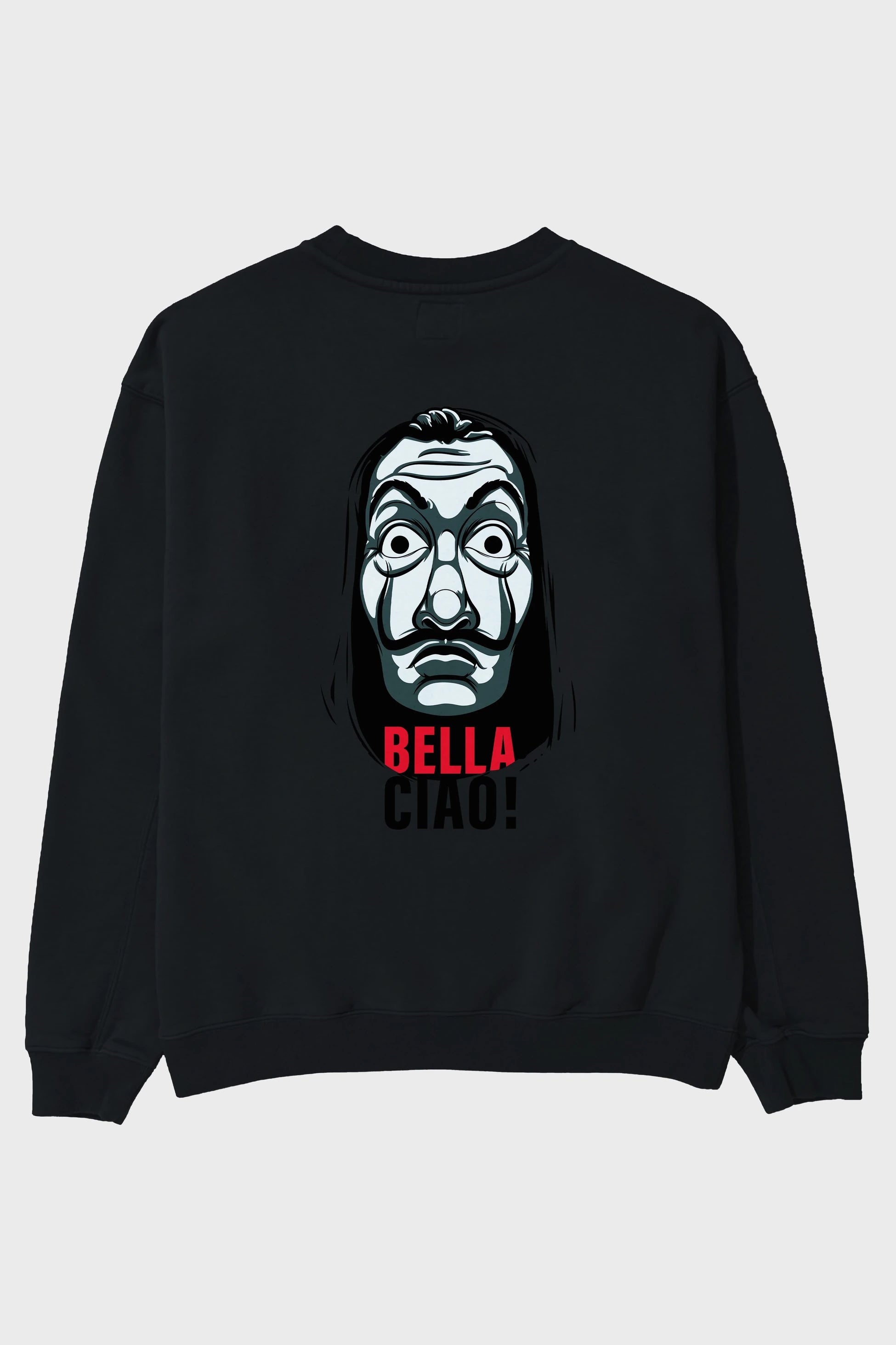 La Casa De Papel (12) Arka Baskılı Oversize Sweatshirt Erkek Kadın Unisex