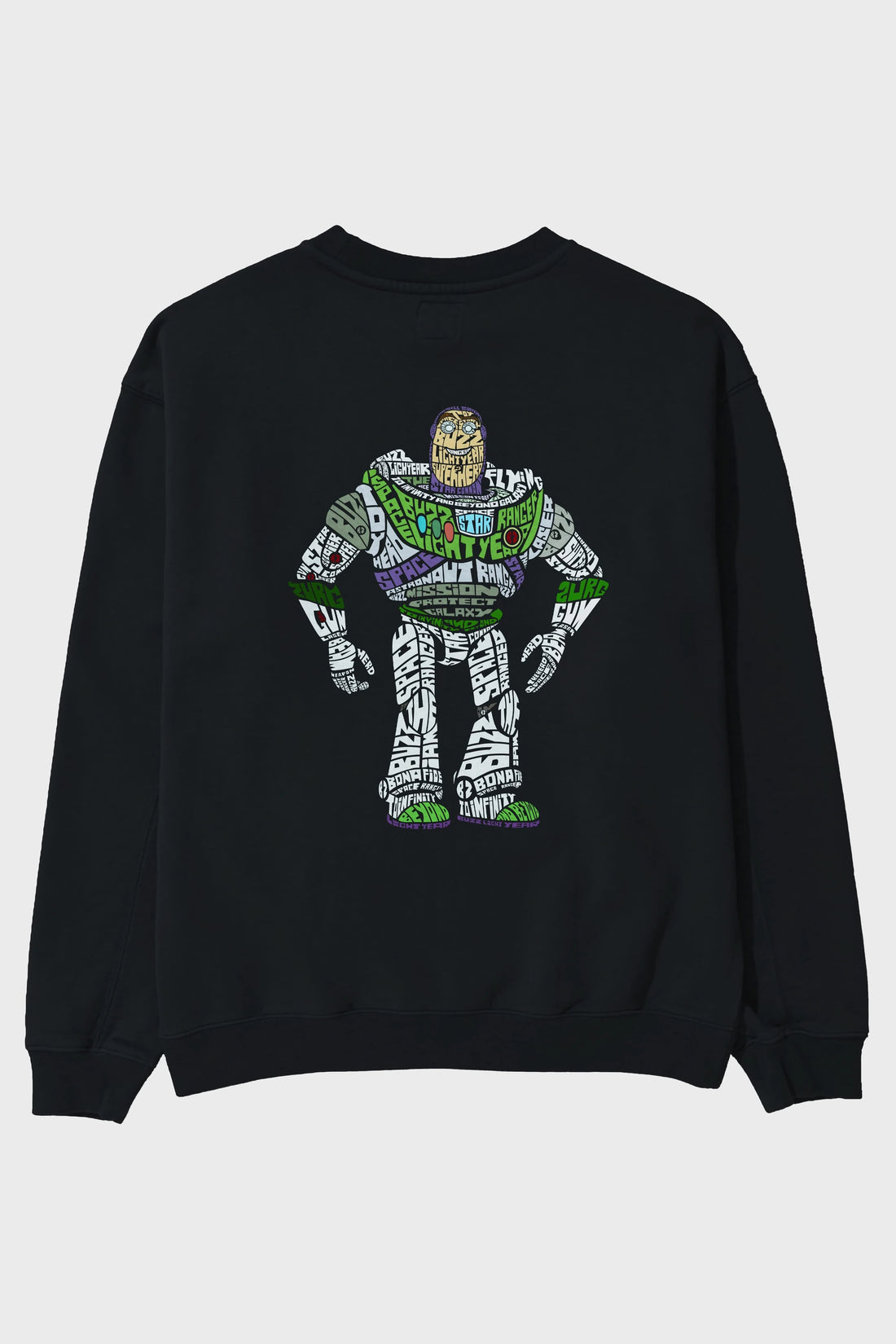 Buzz Arka Baskılı Oversize Sweatshirt Erkek Kadın Unisex