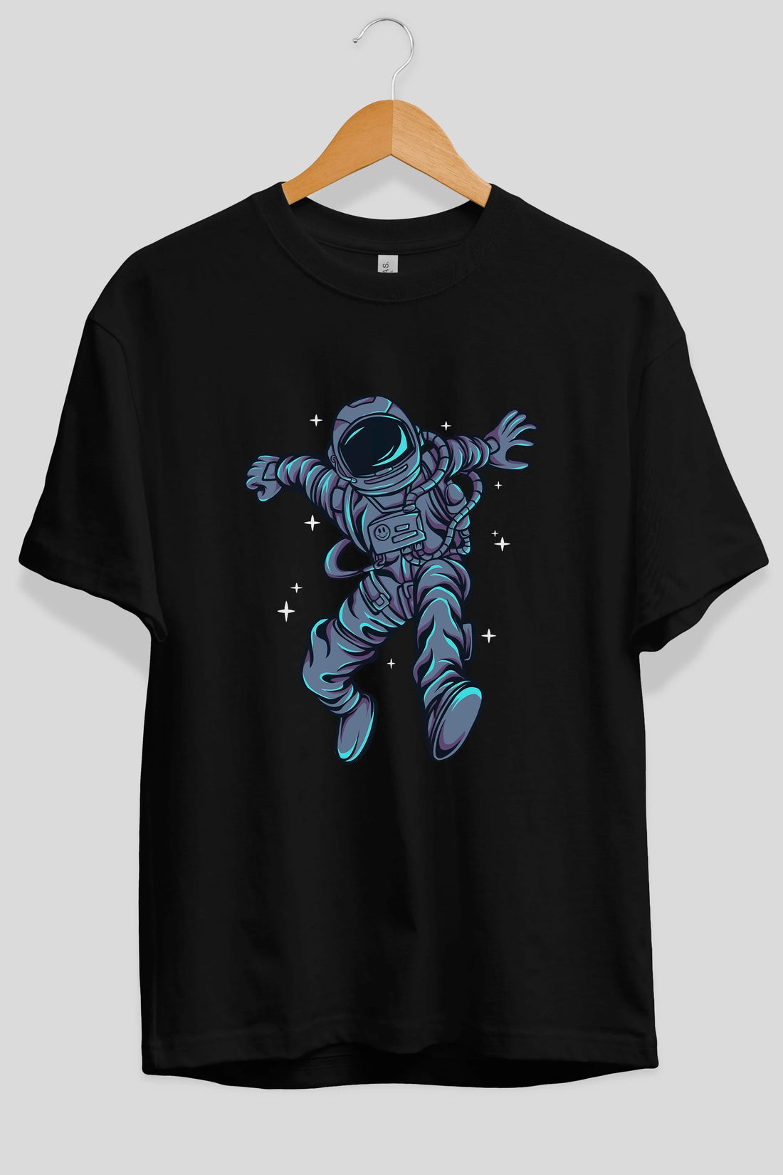 Astrostars tshirt Ön Baskılı Oversize t-shirt Erkek Kadın Unisex