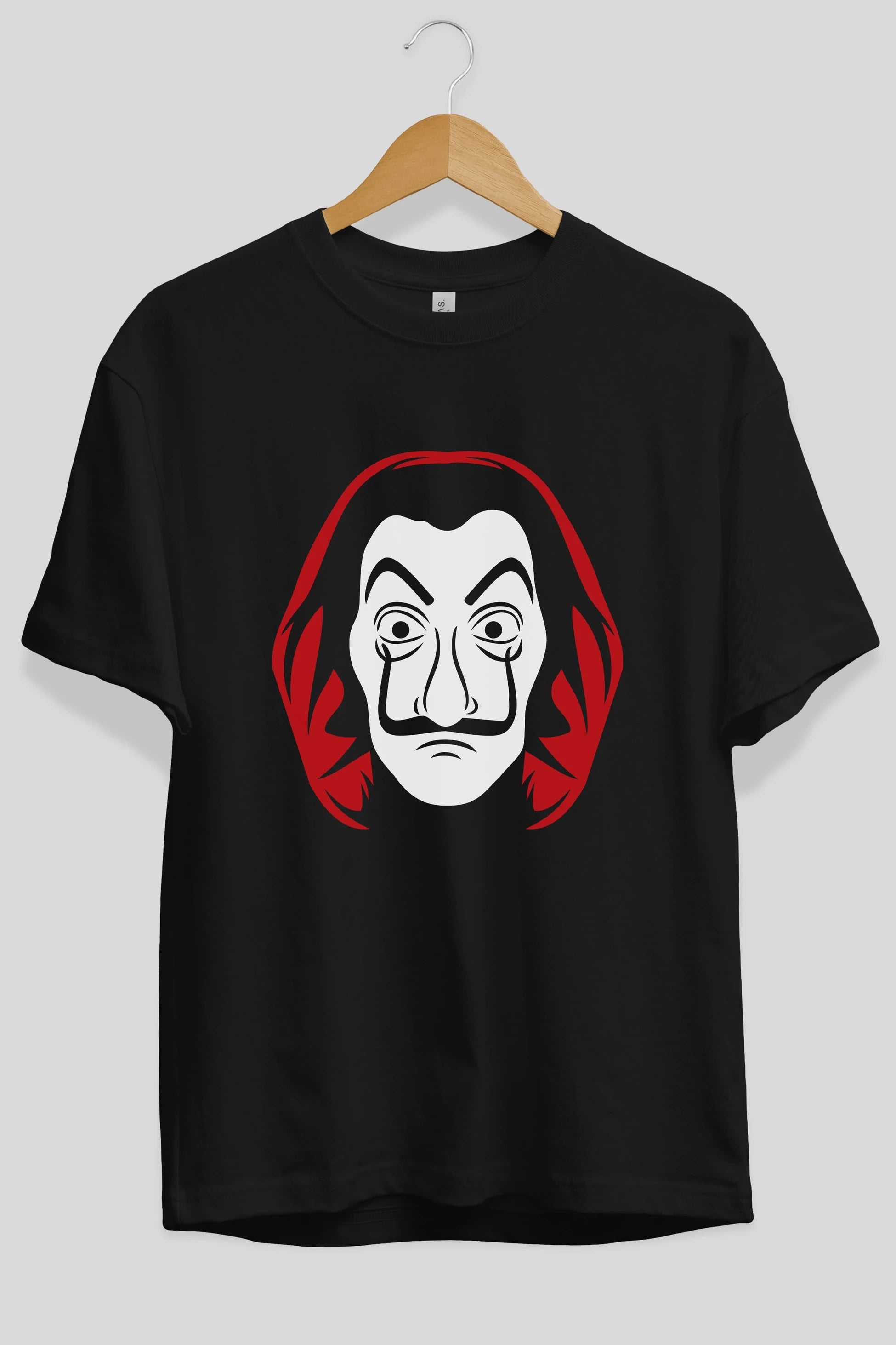 La Casa De Papel (8) Ön Baskılı Oversize t-shirt Erkek Kadın Unisex %100 Pamuk Bisiklet Yaka tişort