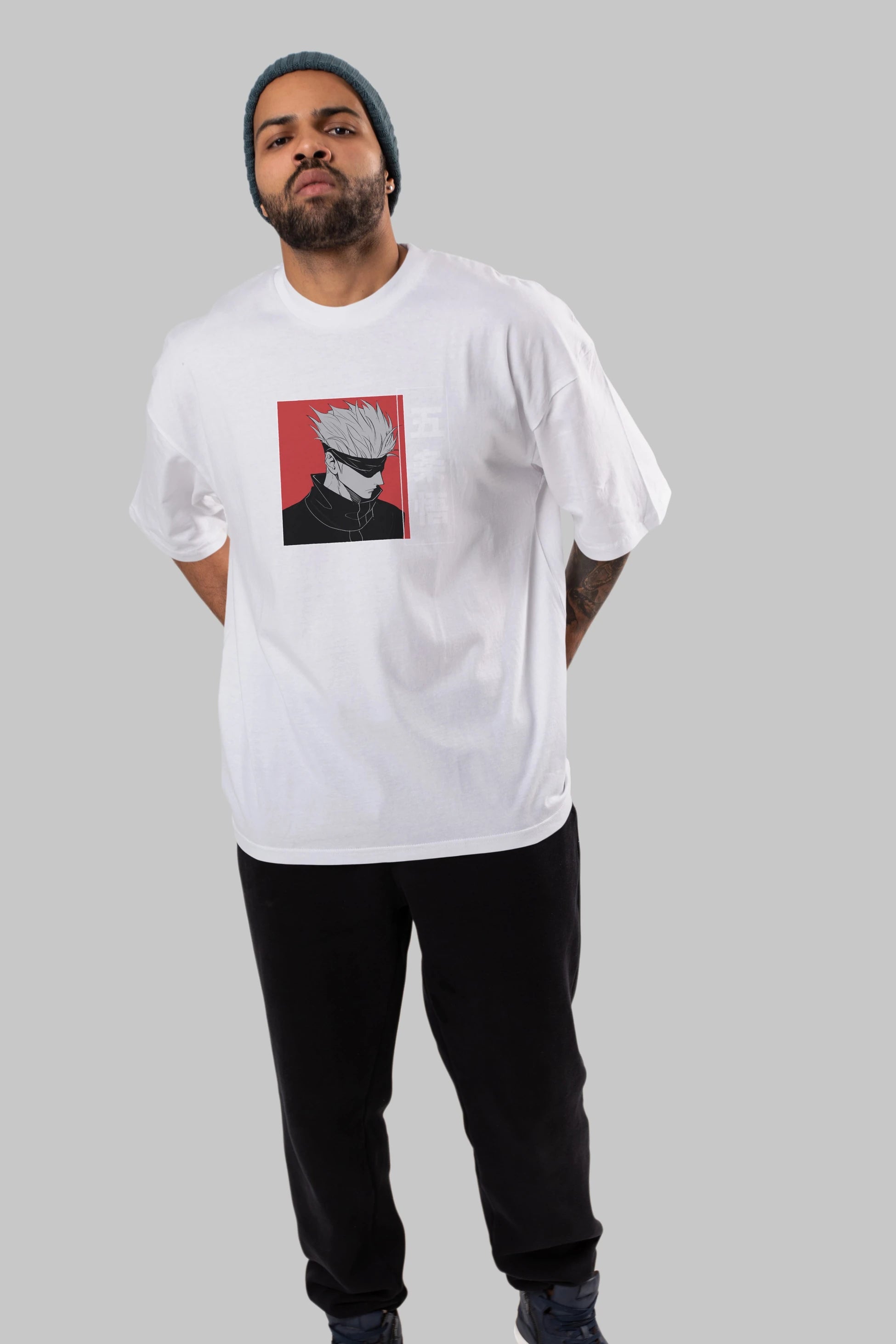 JUJUTSU KAISEN 2 Anime Ön Baskılı Oversize t-shirt %100 pamuk Erkek Kadın Unisex