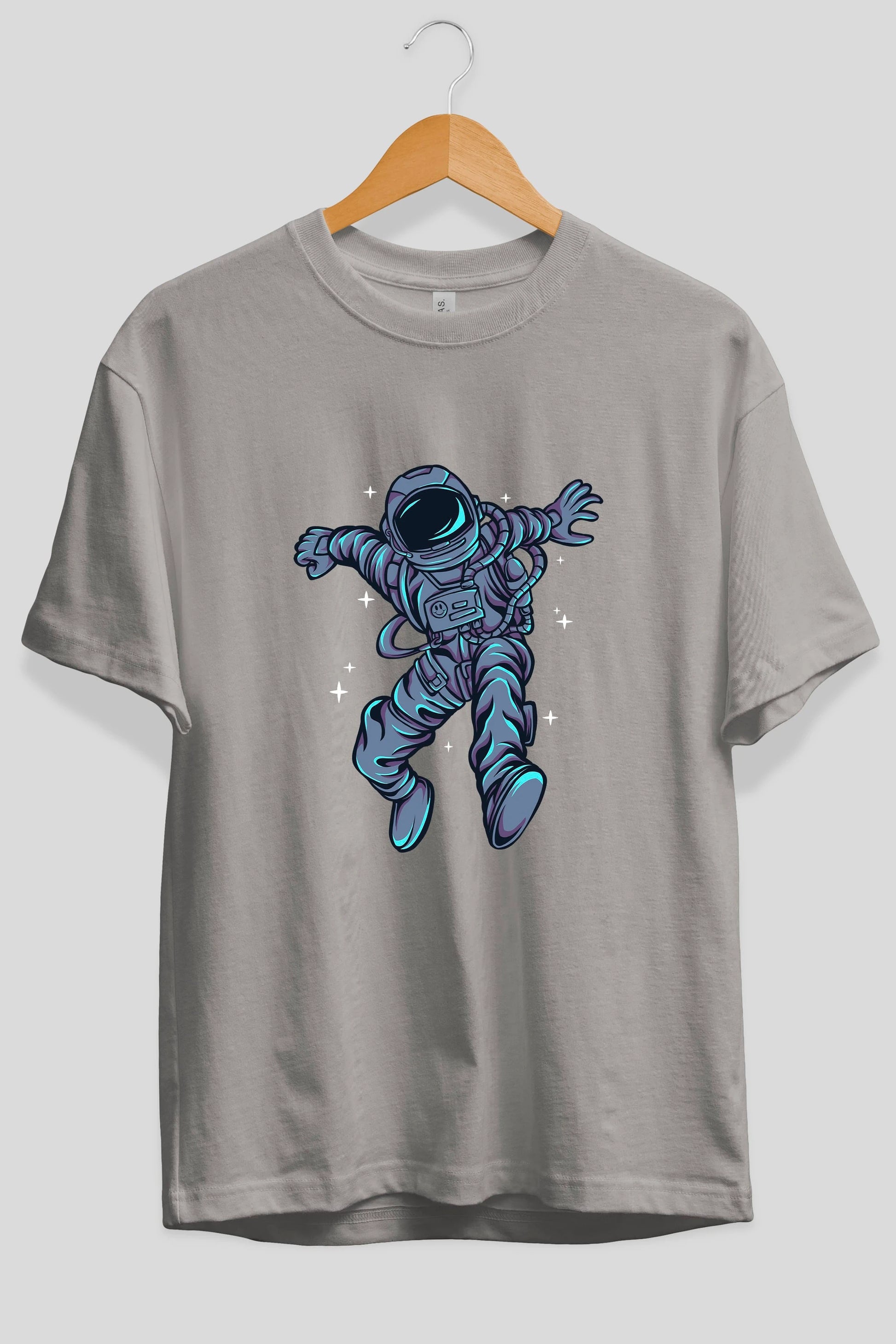 Astrostars tshirt Ön Baskılı Oversize t-shirt Erkek Kadın Unisex