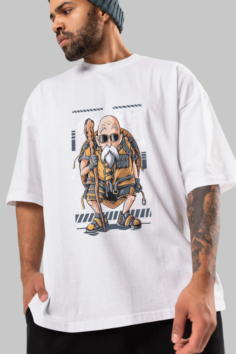 roshi new Anime Ön Baskılı Oversize t-shirt %100 pamuk Erkek Kadın Unisex - Cilexi