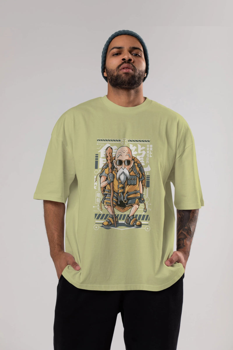 roshi new Anime Ön Baskılı Oversize t-shirt %100 pamuk Erkek Kadın Unisex - Cilexi