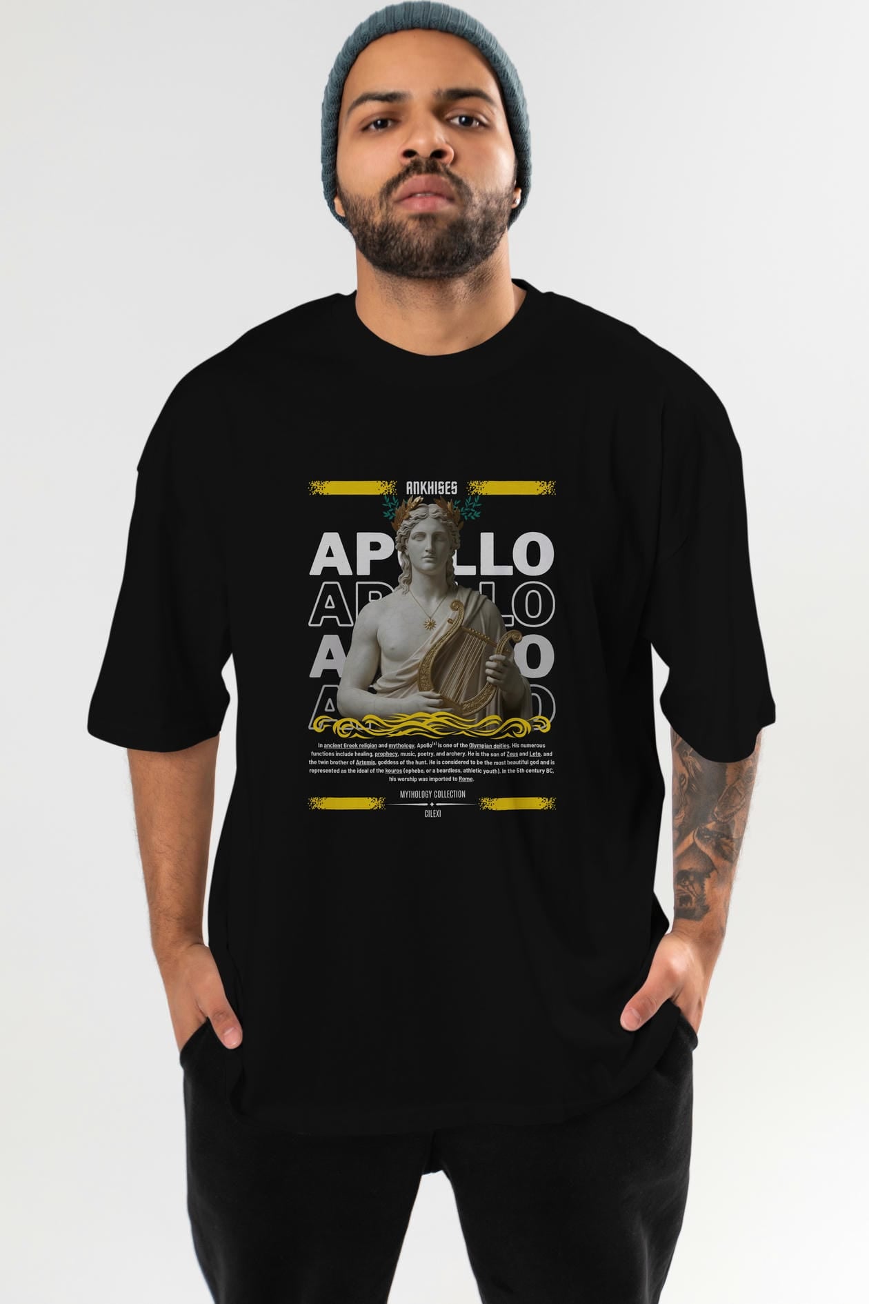 Apollo 1 ön Baskılı Oversize t-shirt Erkek Kadın %100 Pamuk Bisiklet Yaka tişort