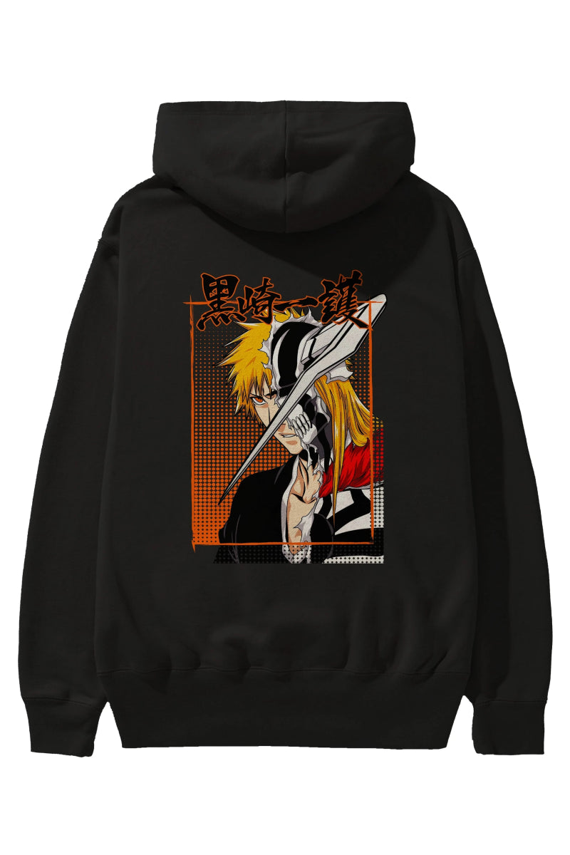 thelust Anime Arka Baskılı Hoodie Oversize Kapüşonlu Sweatshirt Erkek Kadın Unisex - Cilexi