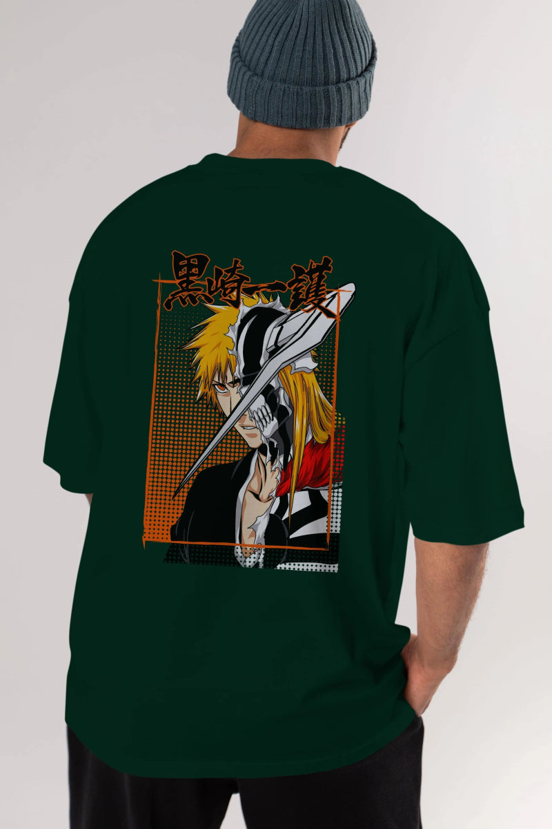 thelust Anime Arka Baskılı Oversize t-shirt Erkek Kadın Unisex - Cilexi