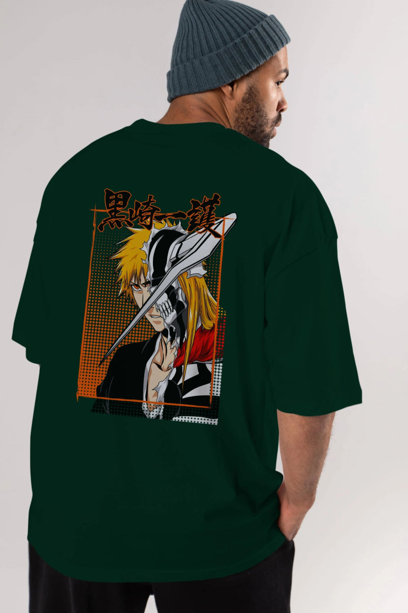thelust Anime Arka Baskılı Oversize t-shirt Erkek Kadın Unisex - Cilexi