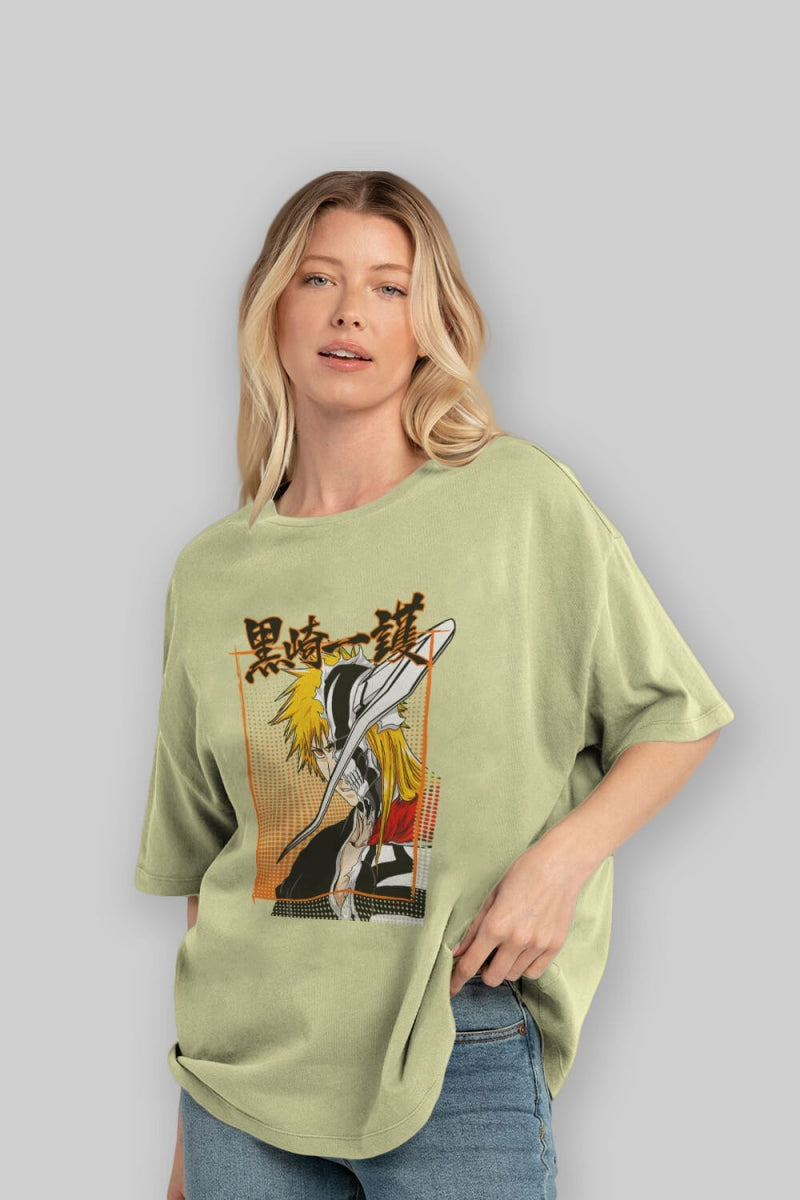 thelust Anime Ön Baskılı Oversize t-shirt %100 pamuk Erkek Kadın Unisex - Cilexi
