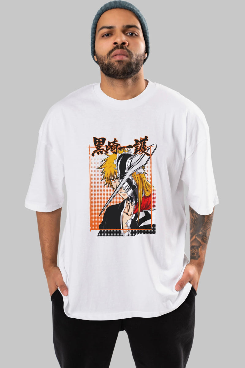 thelust Anime Ön Baskılı Oversize t-shirt %100 pamuk Erkek Kadın Unisex - Cilexi
