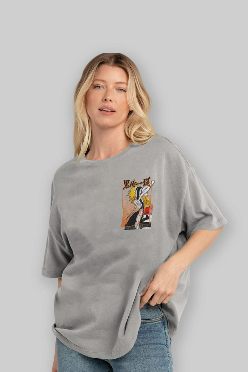 thelust Ön Sol Baskılı Oversize t-shirt Erkek Kadın Unisex %100 Pamuk Bisiklet Yaka tişort - Cilexi