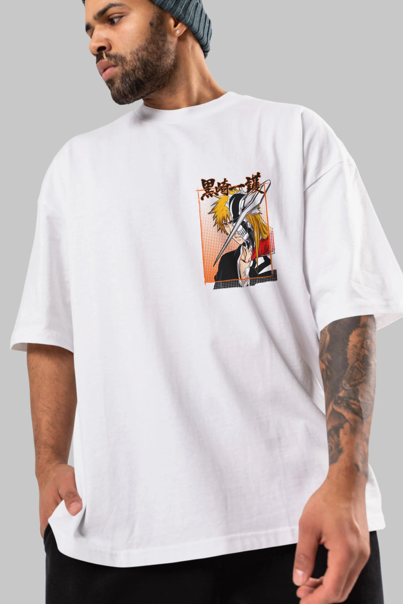thelust Ön Sol Baskılı Oversize t-shirt Erkek Kadın Unisex %100 Pamuk Bisiklet Yaka tişort - Cilexi