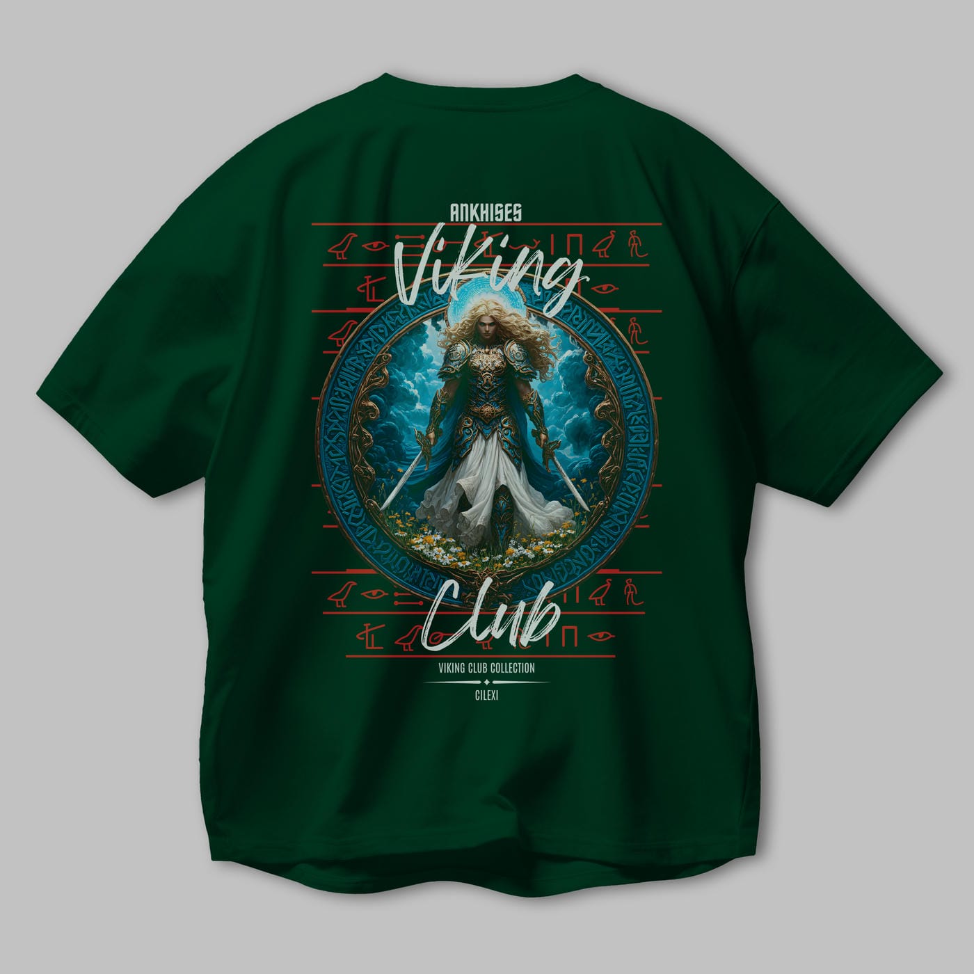 Baldur Baskılı Oversize t-shirt Erkek Kadın %100 Pamuk Bisiklet Yaka tişort